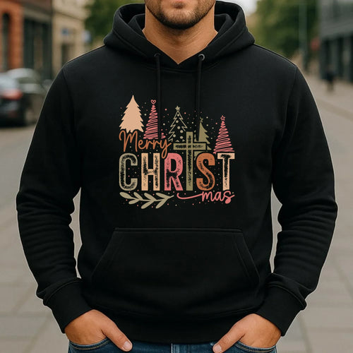 Bluza męska z kapturem świąteczna - Merry Christmas BN01 - StoryCups.pl