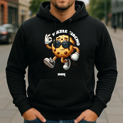 Bluza męska z kapturem - Niezłe ciacho - personalizowana DCH31 - StoryCups.pl
