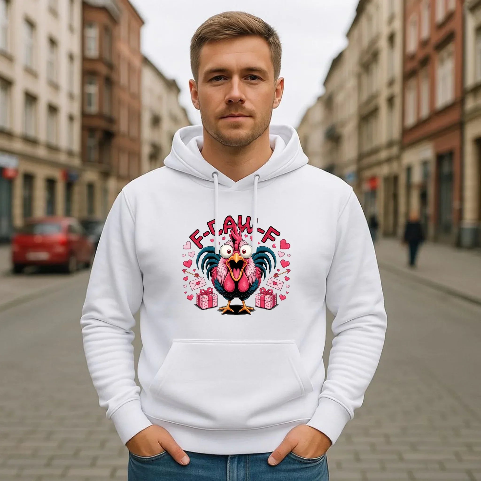 Bluza męska z kapturem - F-CAW-F W73 - StoryCups.pl