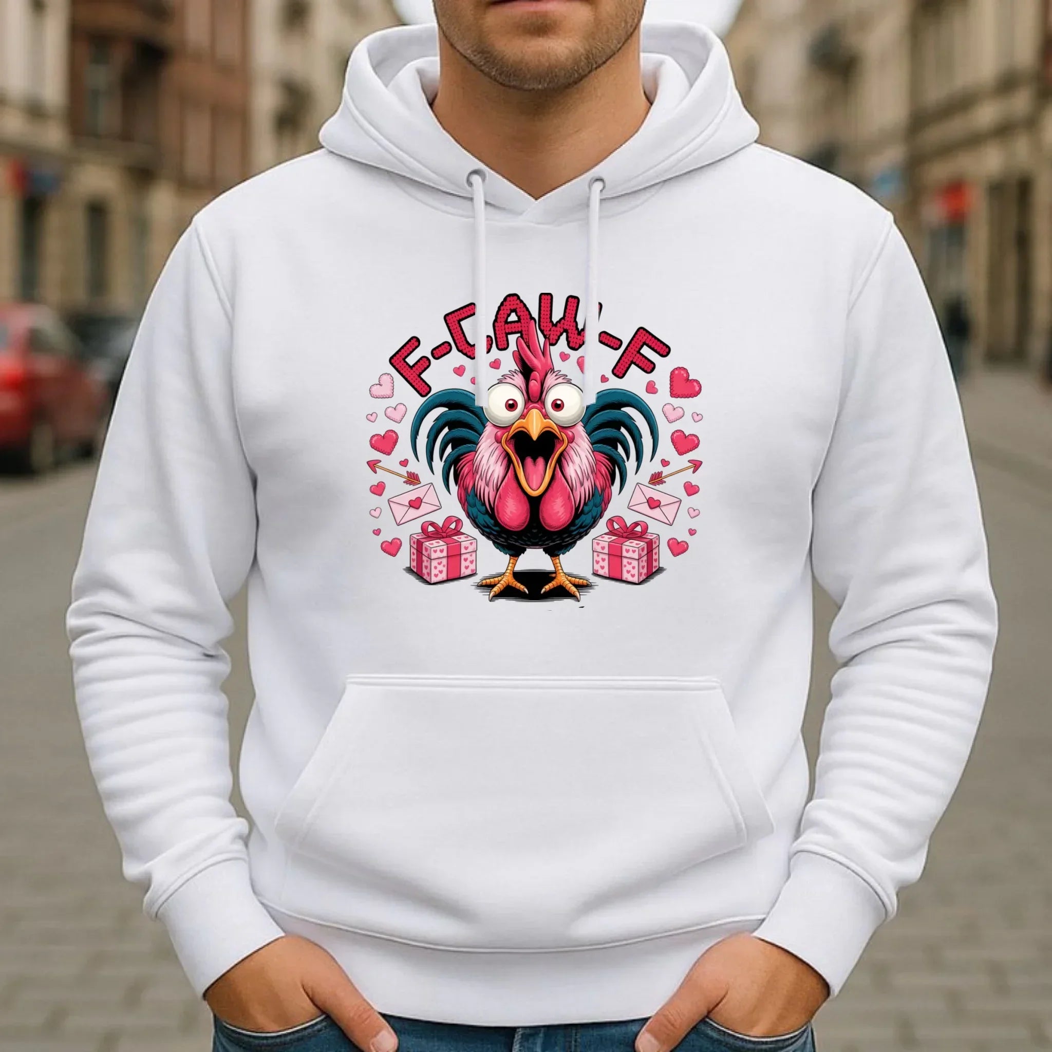Bluza męska z kapturem - F-CAW-F W73 - StoryCups.pl