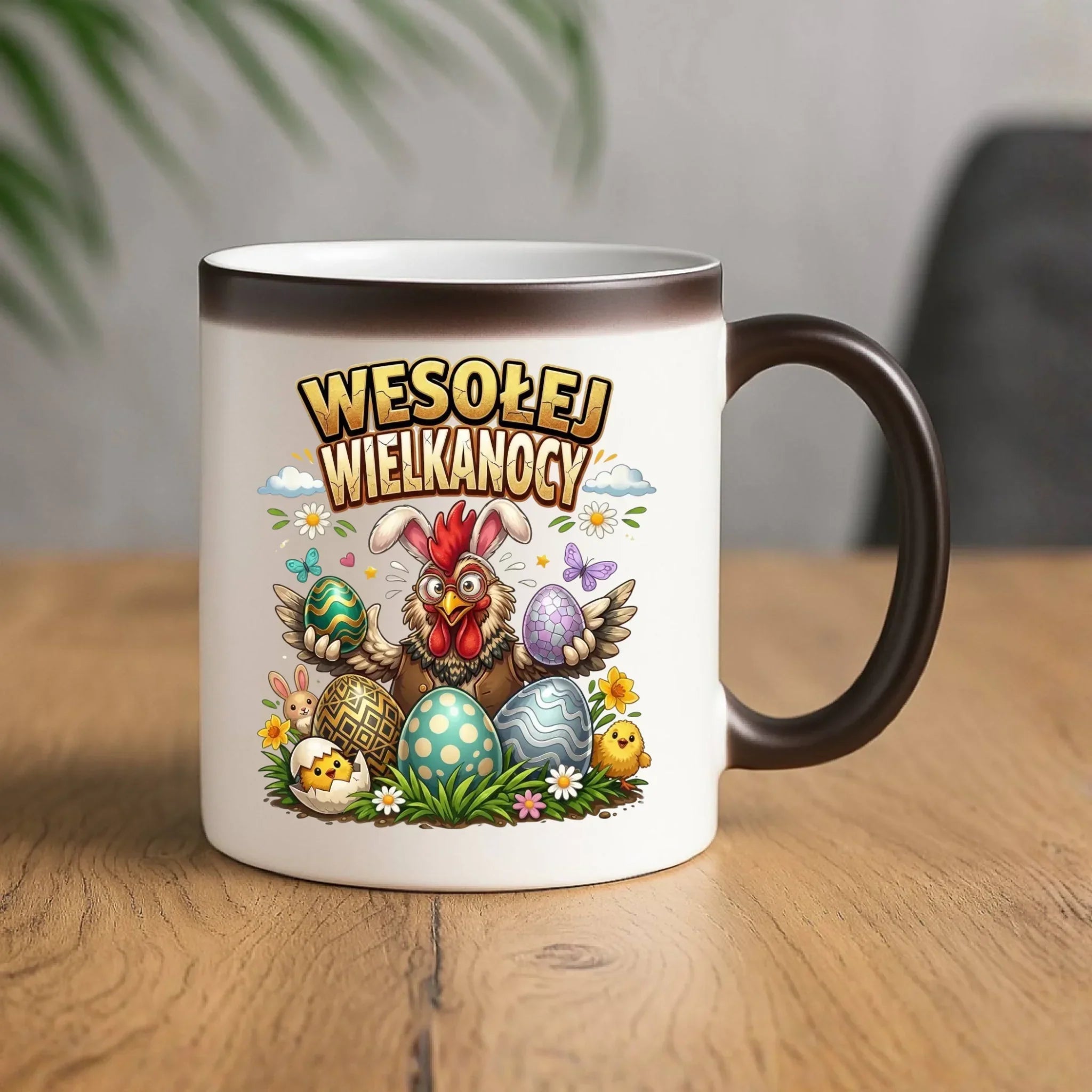 Kubek magiczny wielkanocny - Wesołej Wielkanocy WN20 - StoryCups.pl
