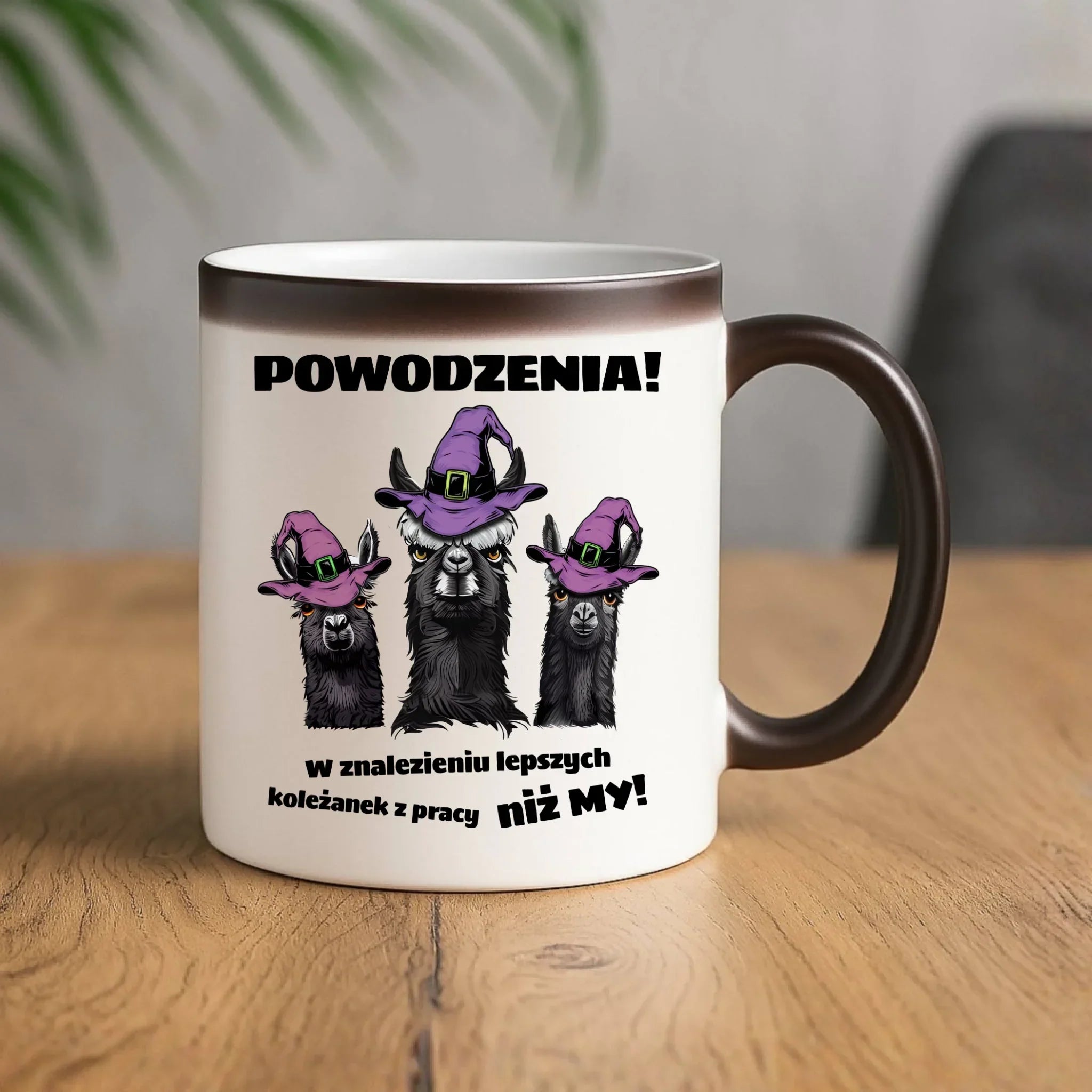 Kubek magiczny na odejście z pracy - Powodzenia w znalezieniu lepszych koleżanek OP07 - StoryCups.pl