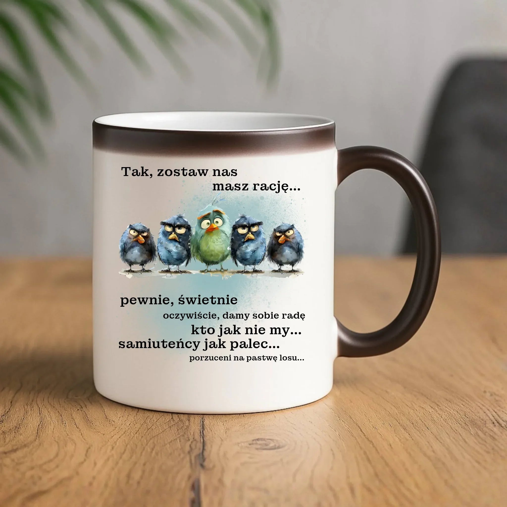 Kubek magiczny na odejście z pracy - Tak, zostaw nas OP06 - StoryCups.pl