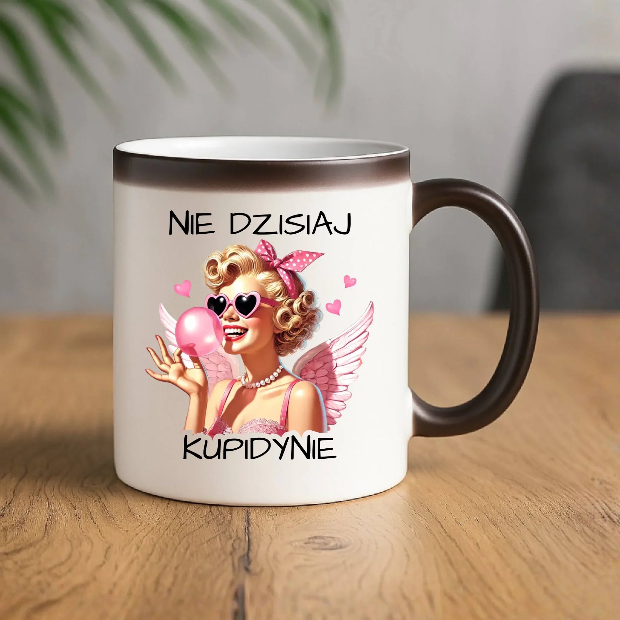 Kubek magiczny na Walentynki dla singielki - Nie dzisiaj W18 - StoryCups.pl