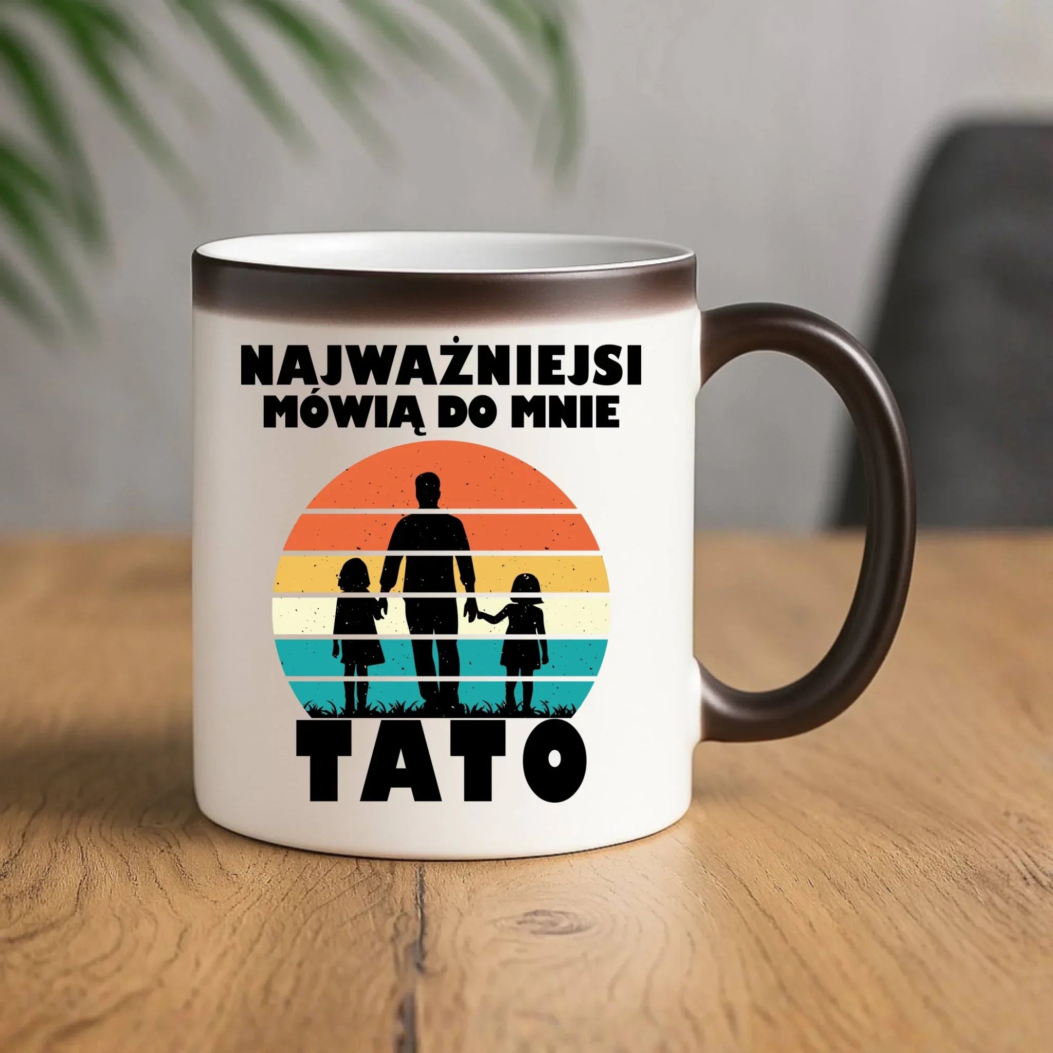 Kubek magiczny dla taty - Najważniejsi mówią do mnie tato DT31 - StoryCups.pl