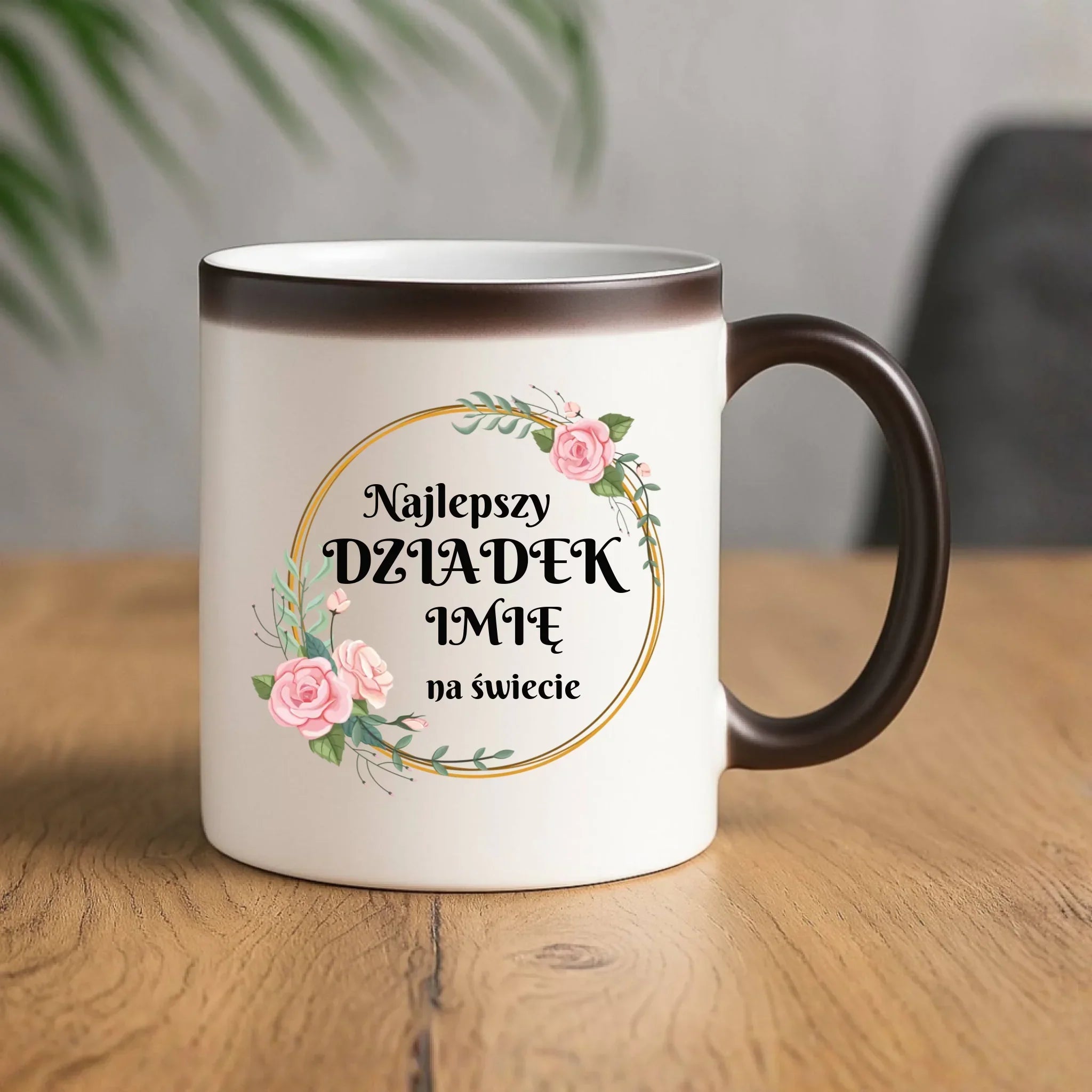 Kubek magiczny dla dziadka - Najlepszy dziadek na Świecie - personalizowany D04 - StoryCups.pl