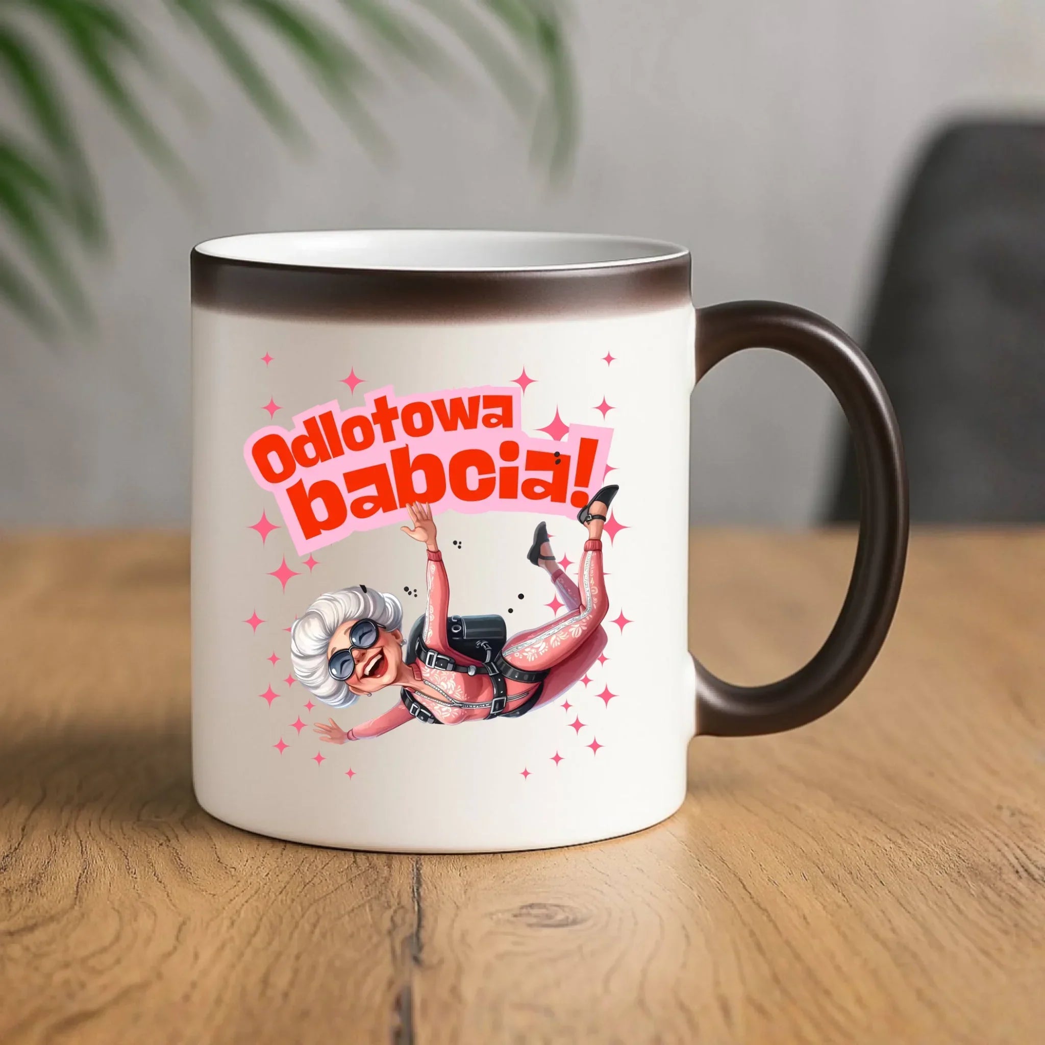Kubek magiczny dla babci - Odlotowa babcia B28 - StoryCups.pl