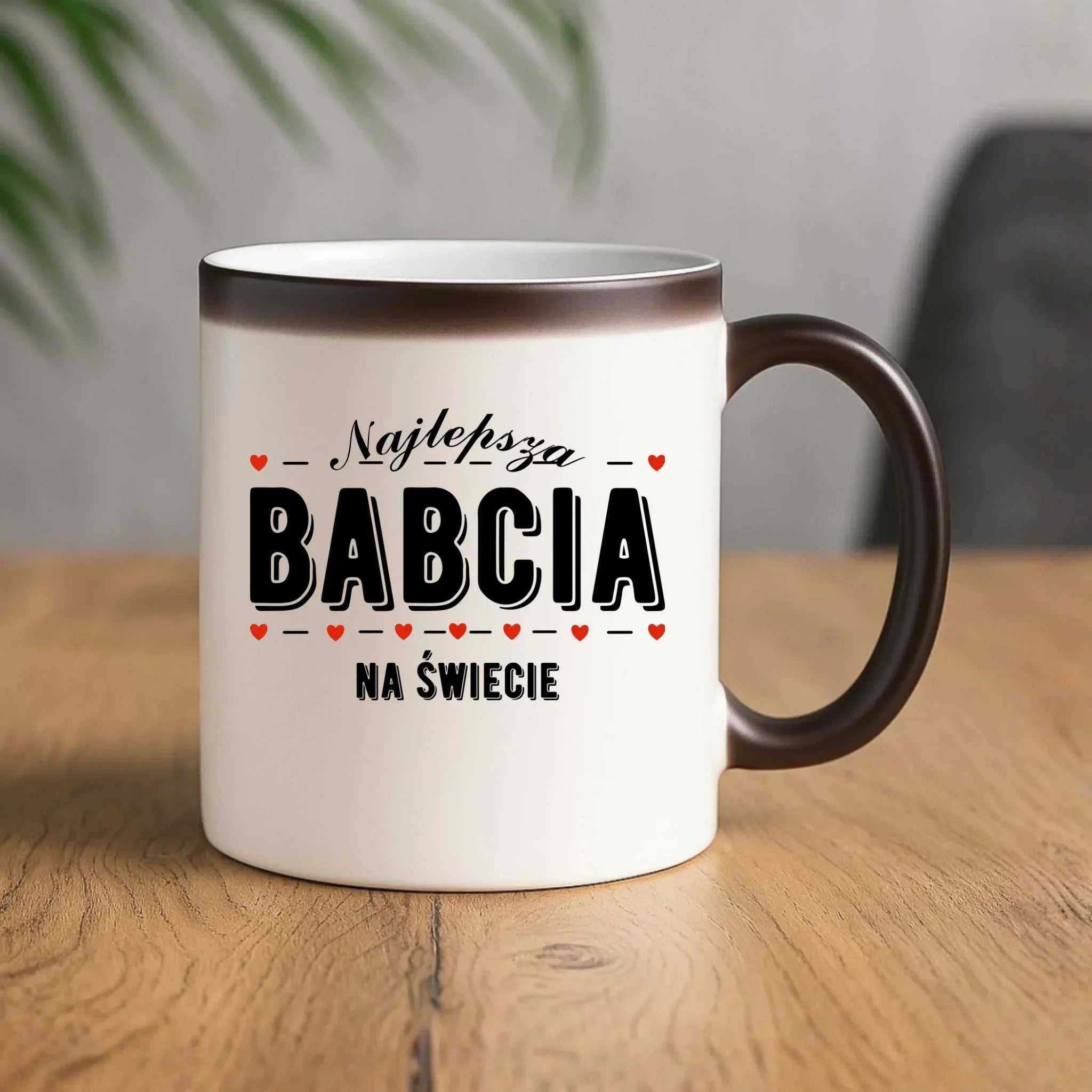 Kubek magiczny dla babci - Najlepsza babcia na świecie B23 - StoryCups.pl