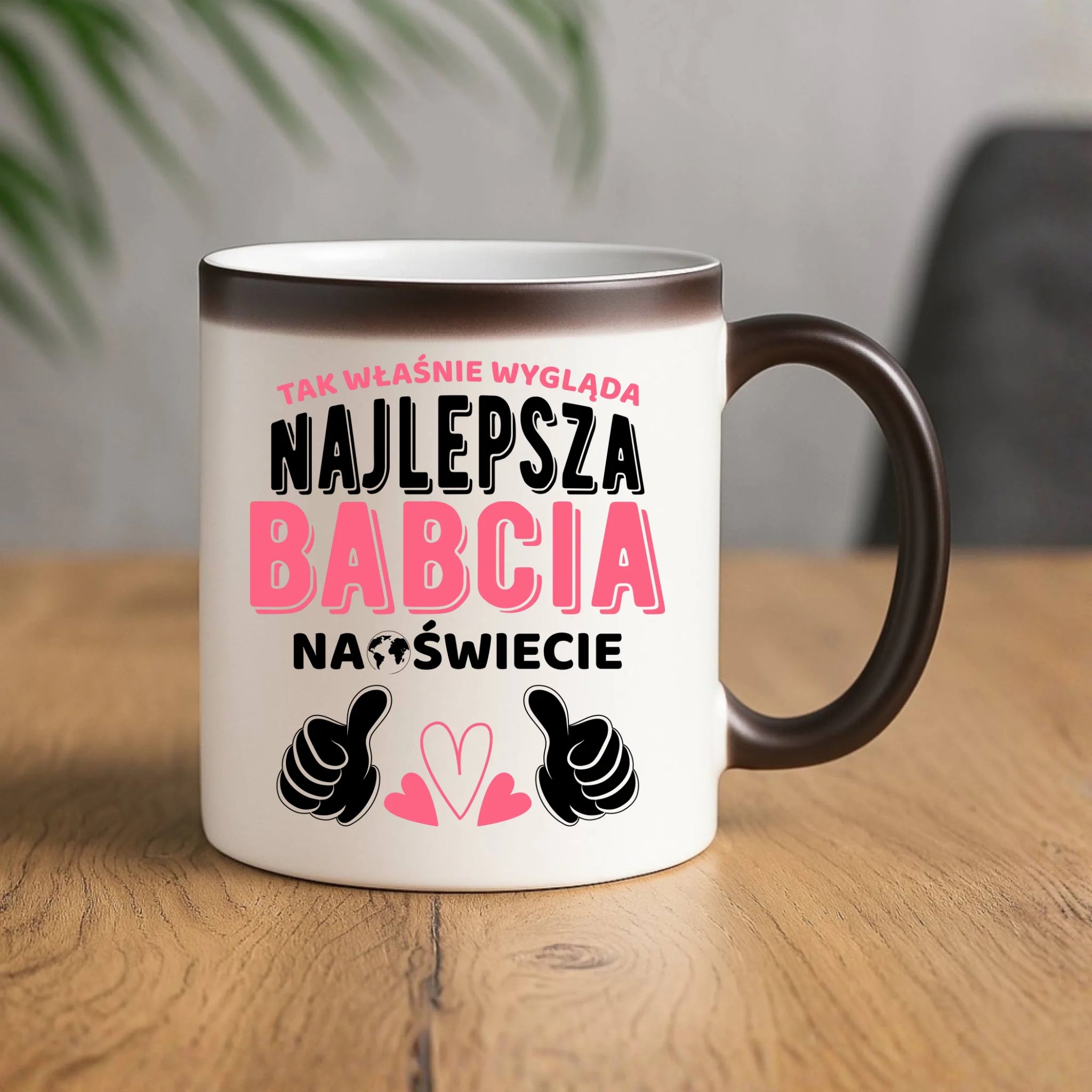 Kubek magiczny dla babci - Tak wygląda najlepsza babcia na świecie B24