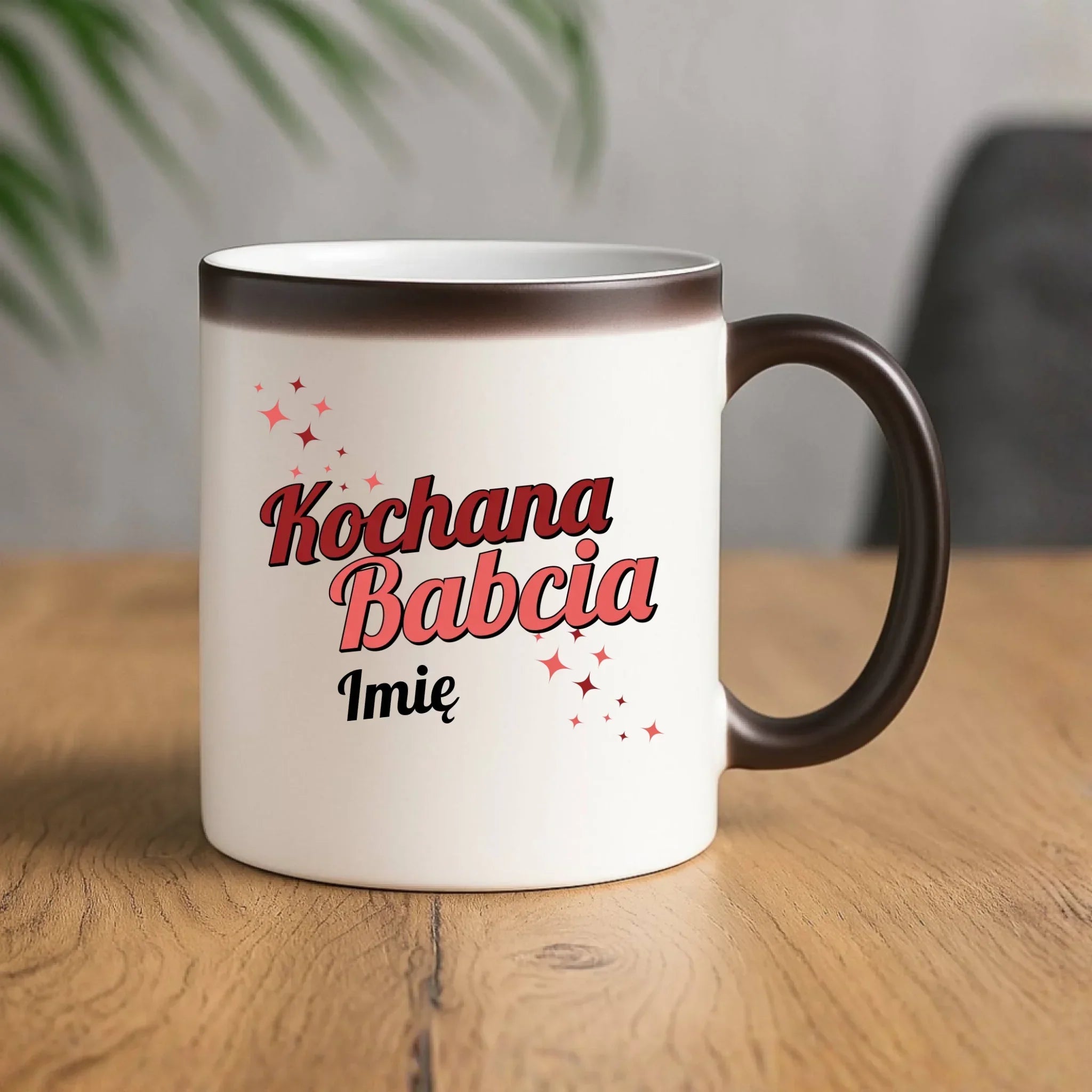 Kubek magiczny dla babci - Kochana Babcia - personalizowany B05 - StoryCups.pl