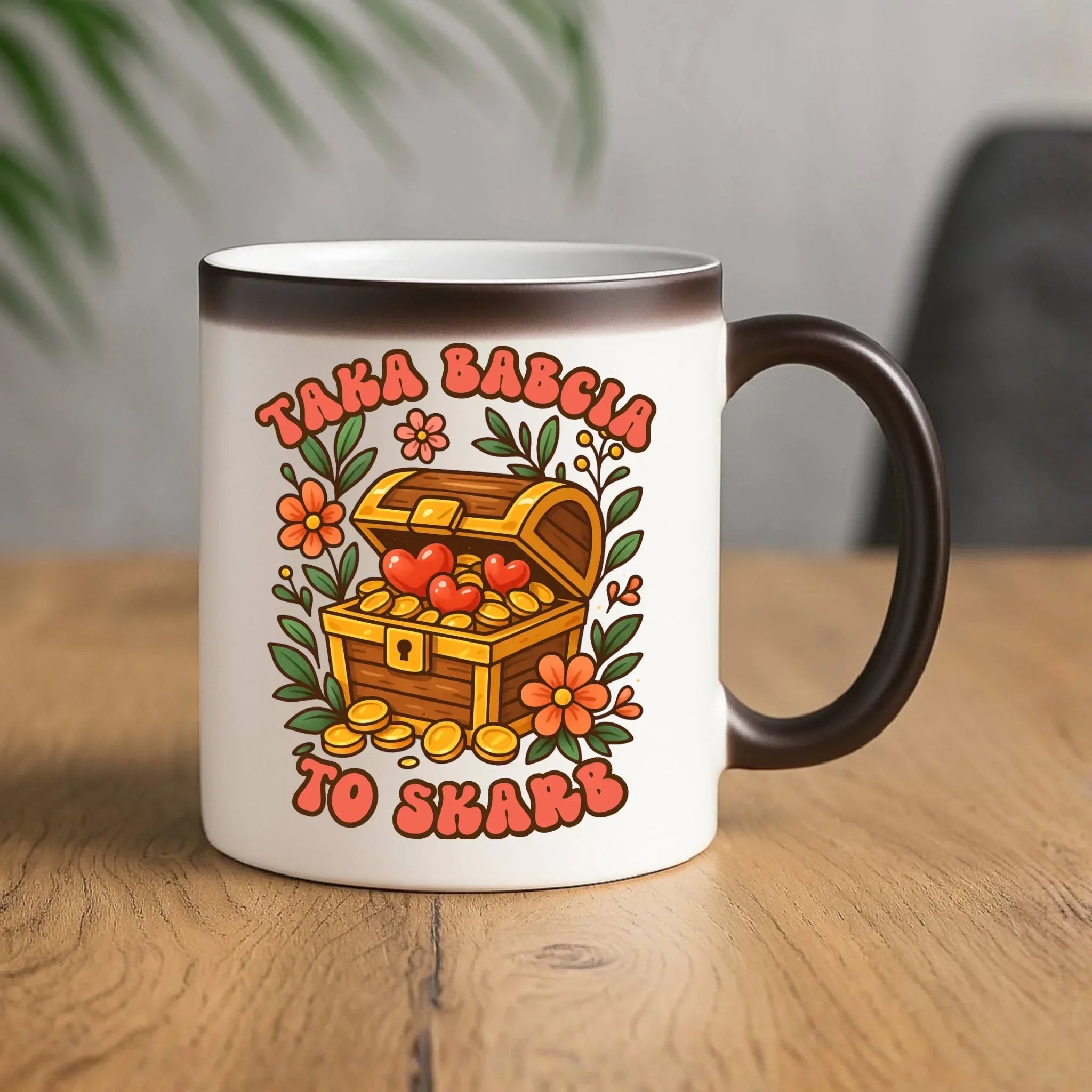 Kubek magiczny dla babci - Taka Babcia to skarb B19 - StoryCups.pl
