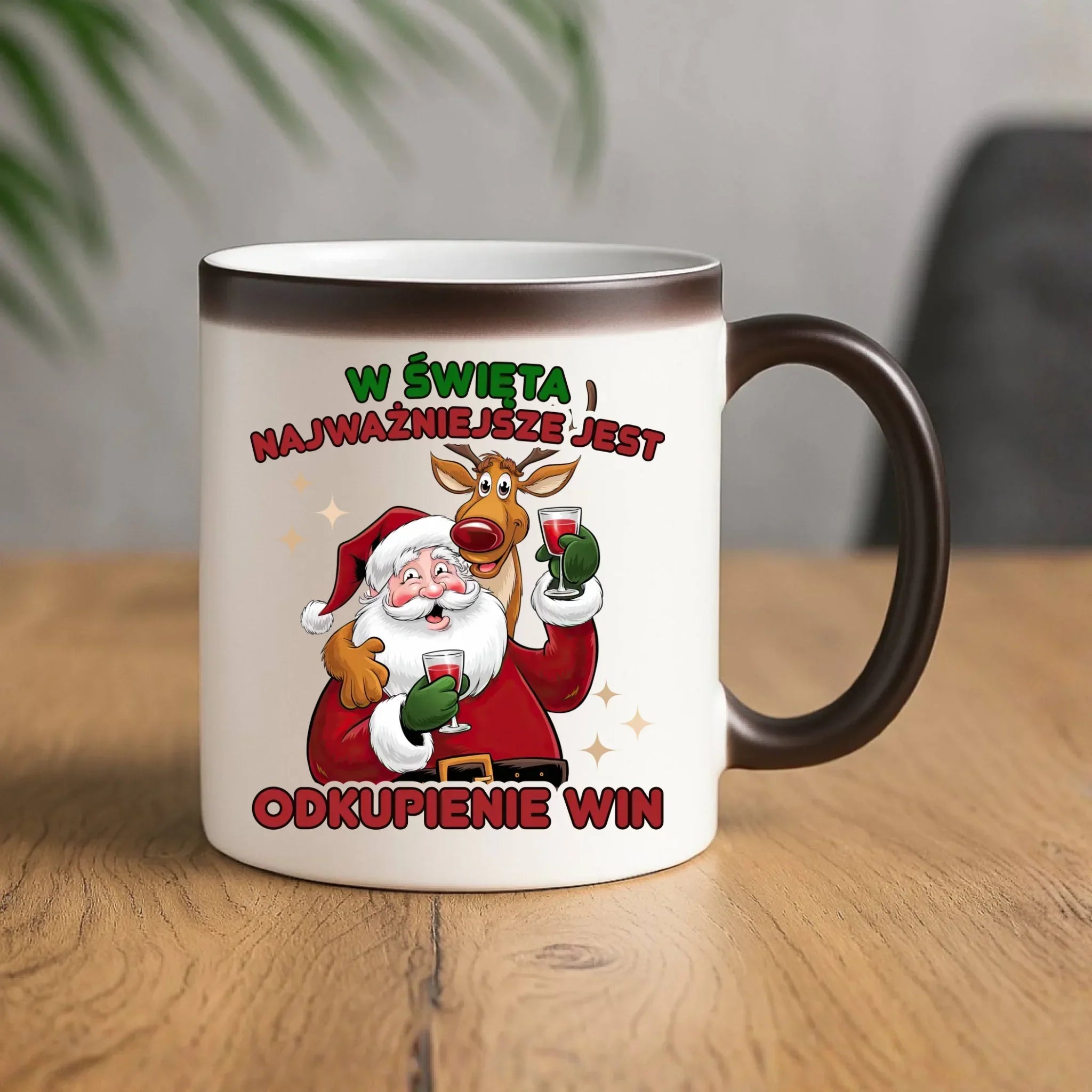 Kubek magiczny świąteczny - W święta najważniejsze jest odkupienie win BN73 - StoryCups.pl
