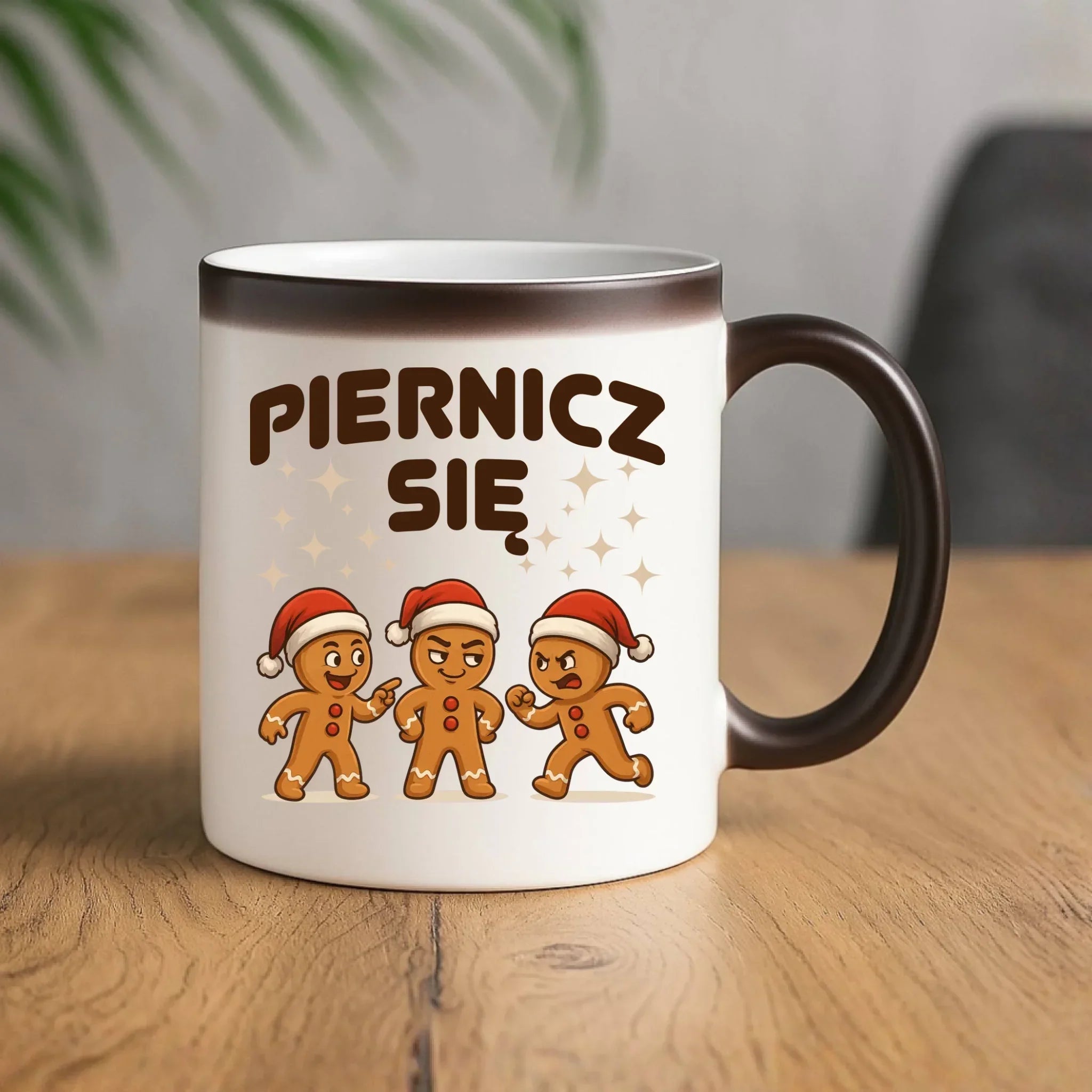 Kubek magiczny świąteczny - Piernicz się BN149 - StoryCups.pl
