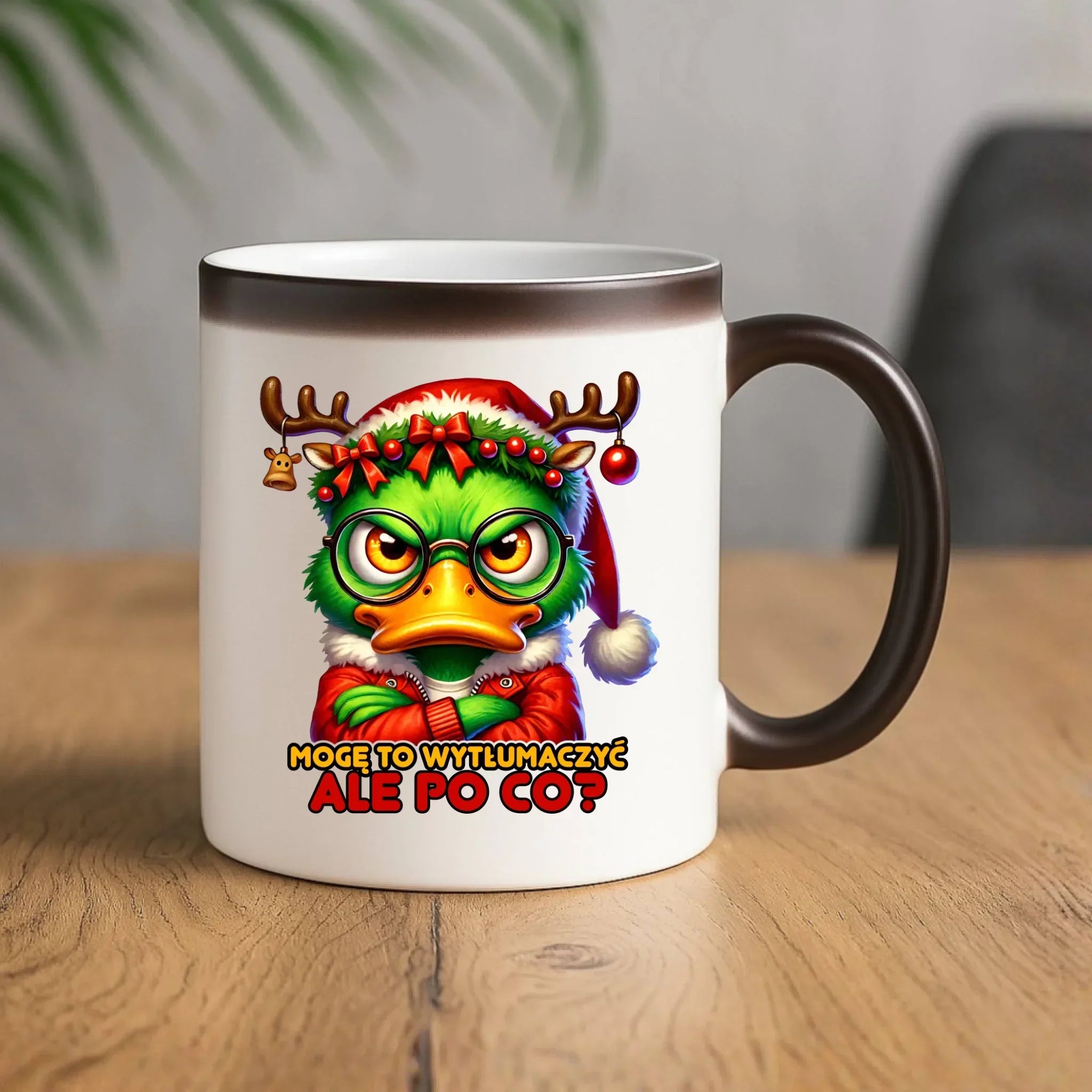 Kubek magiczny świąteczny - Mogę to wytłumaczyć Ale po co? BN77 - StoryCups.pl