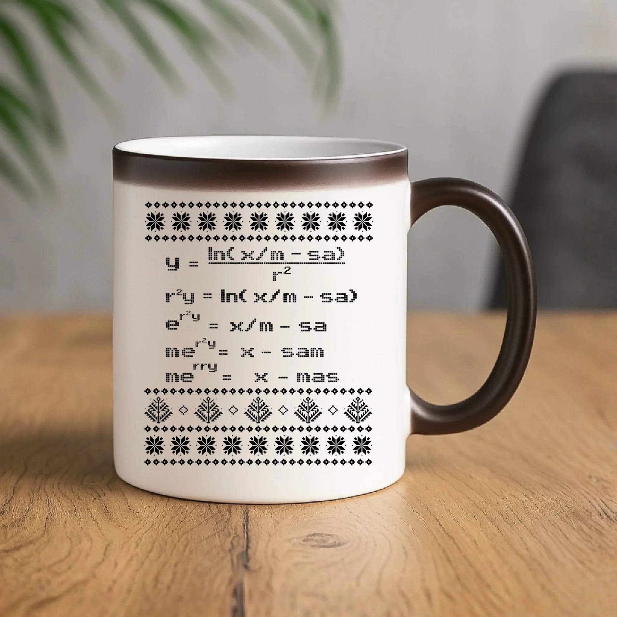 Kubek magiczny świąteczny - Zadanie matematyczne BN108 - StoryCups.pl