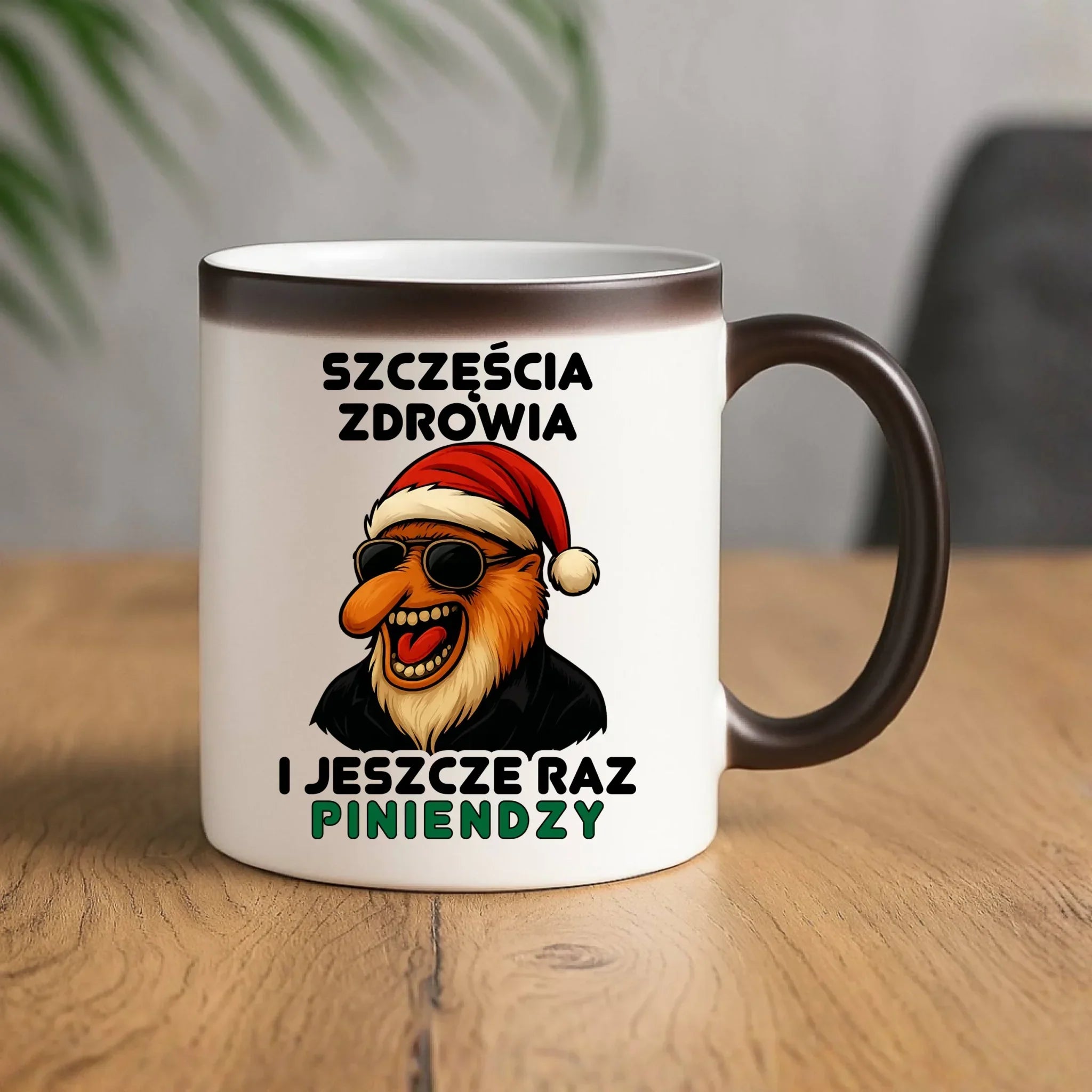 Kubek magiczny świąteczny - Janusz Nosacz - I jeszcze raz piniendzy BN111 - StoryCups.pl