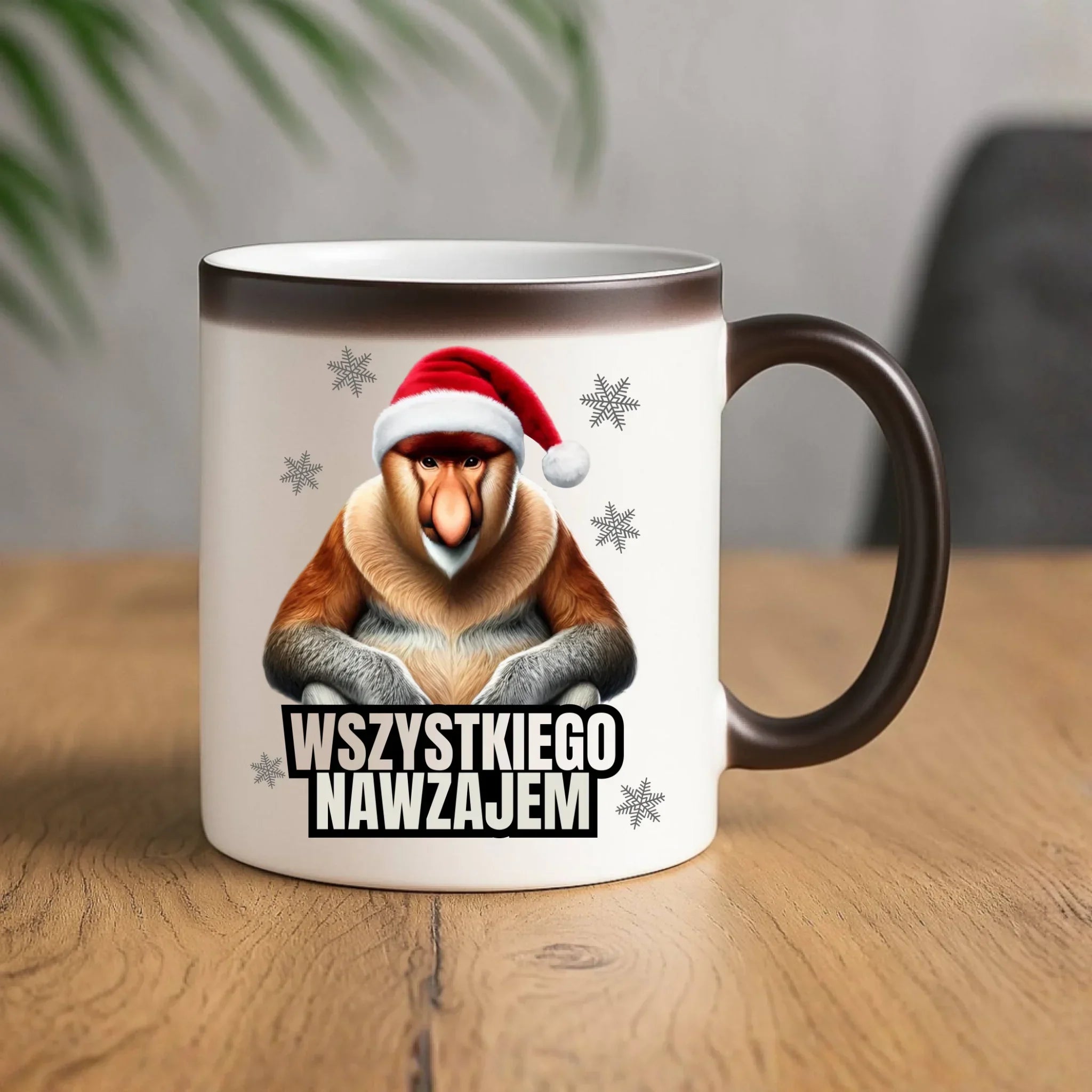 Kubek magiczny świąteczny - Janusz Nosacz - Nawzajem BN110 - StoryCups.pl