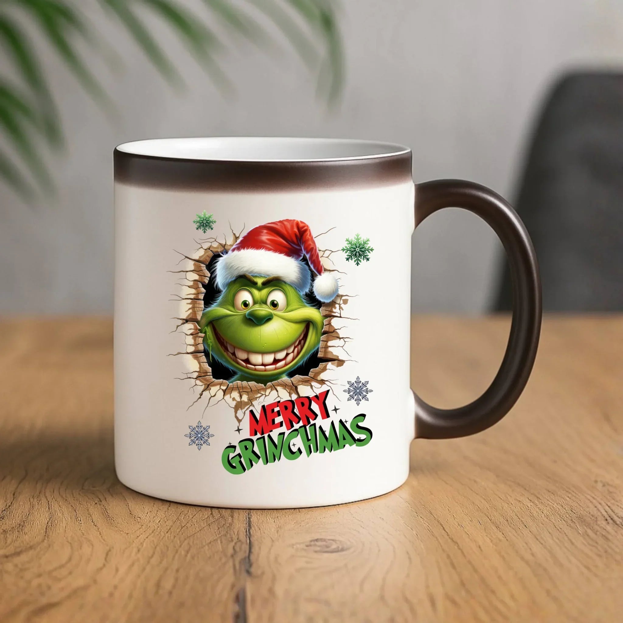 Kubek magiczny świąteczny - Grinch - Merry Grinchmas BN113 - StoryCups.pl