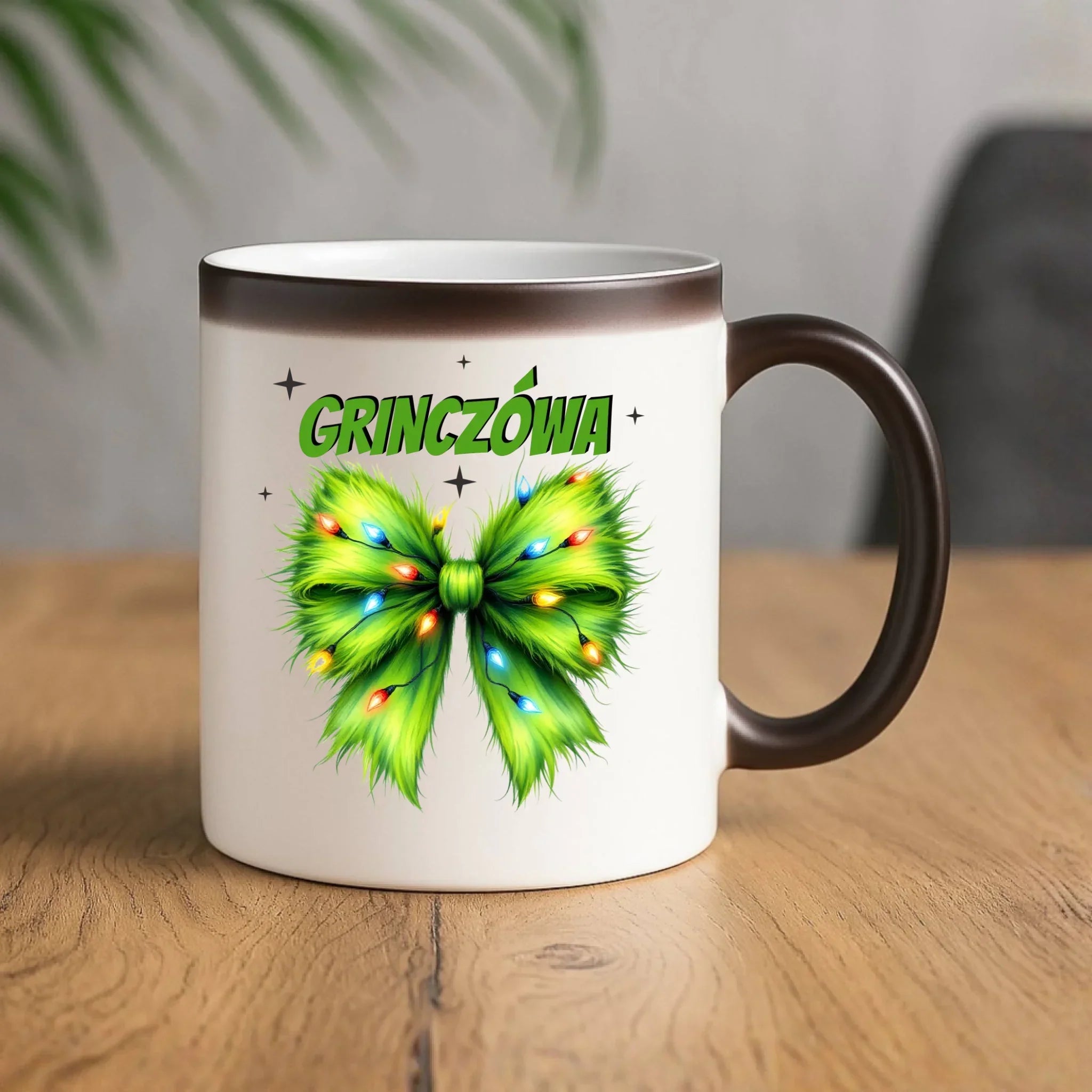 Kubek magiczny świąteczny - Grinczówa BN114 - StoryCups.pl