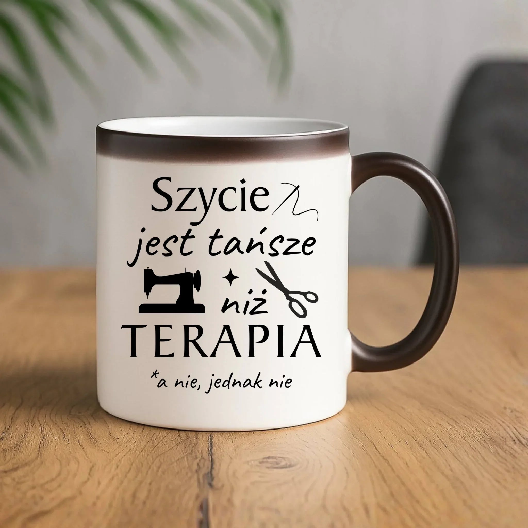 Kubek magiczny szyciowy dla krawcowej - Szycie tańsze niż terapia HS04 - StoryCups.pl