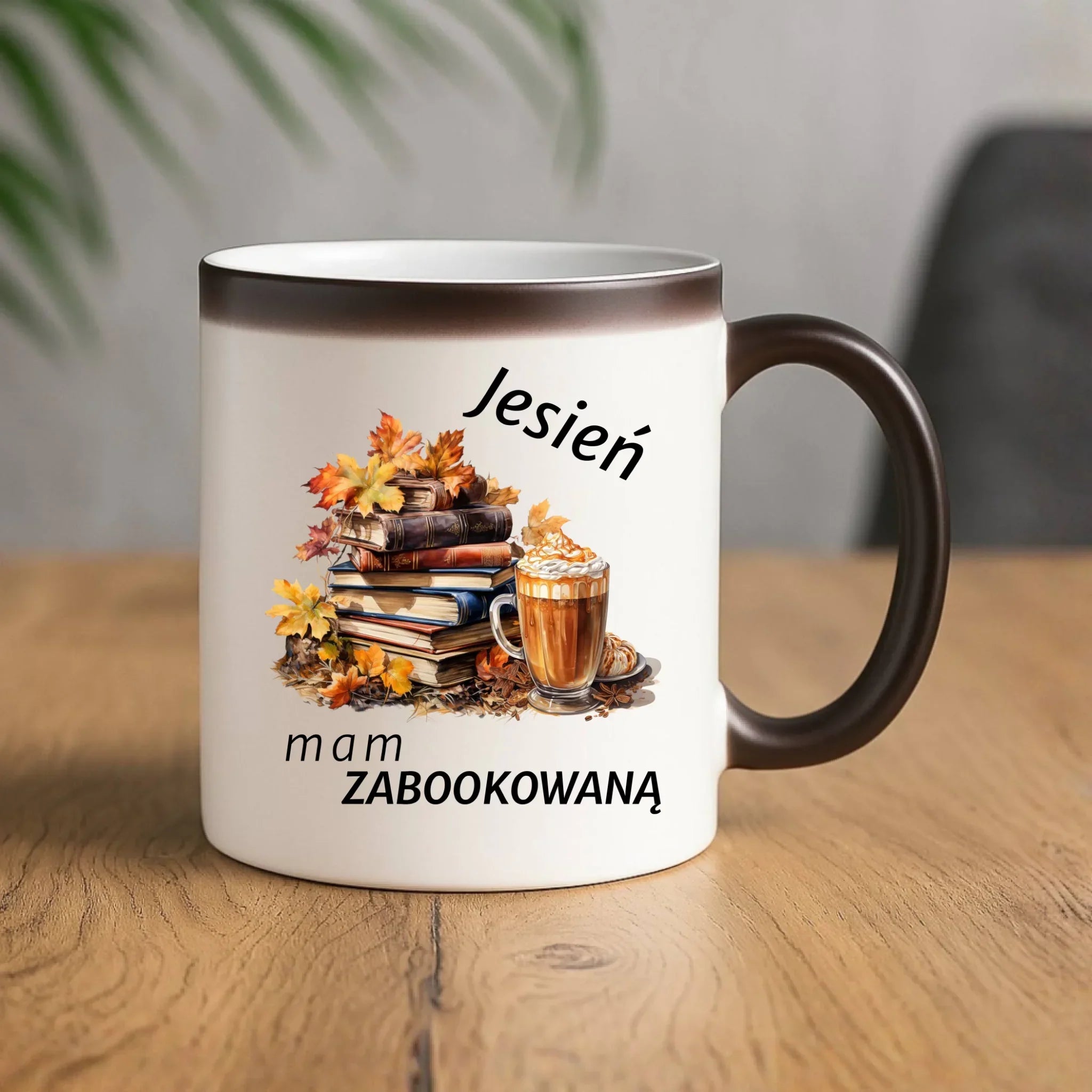 Kubek magiczny jesienny - Jesień mam zabookowaną JS28 - StoryCups.pl