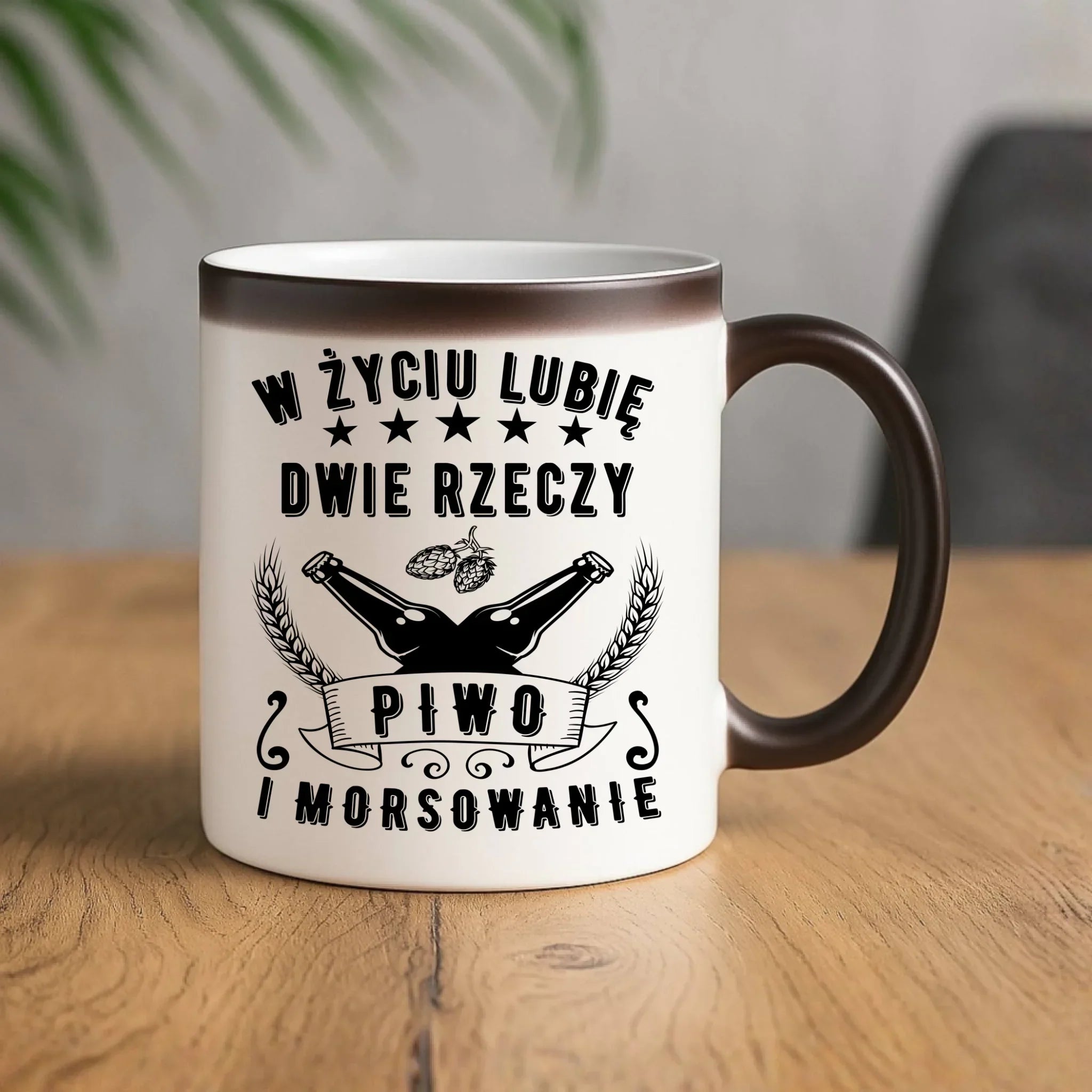 Kubek magiczny - prezent dla morsa - Piwo i morsowanie - Mors HM09 - StoryCups.pl