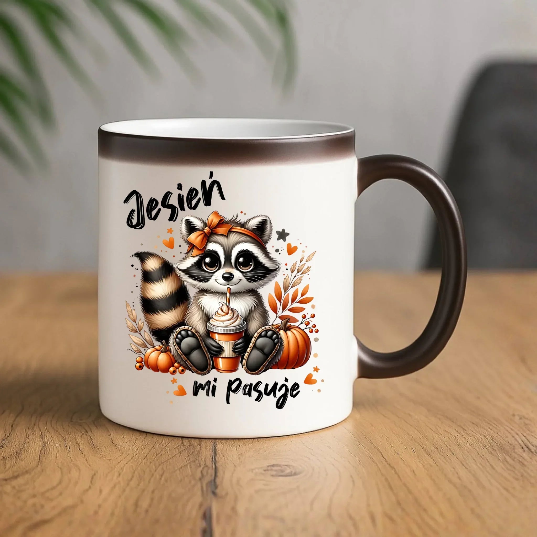 Kubek magiczny jesienny - Jesień mi pasuje JS25 - StoryCups.pl