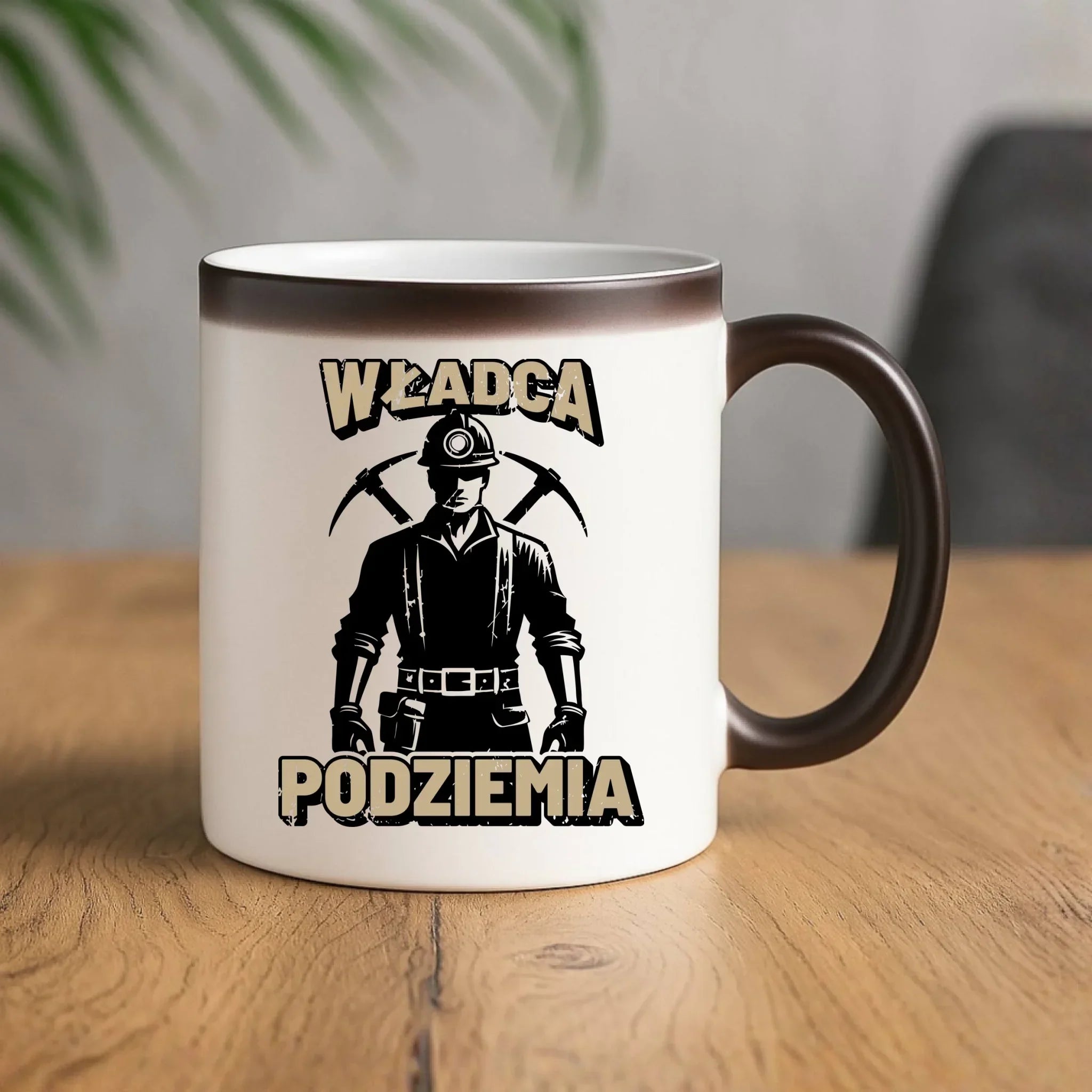 Kubek magiczny - prezent dla górnika - Władca podziemia G25 - StoryCups.pl