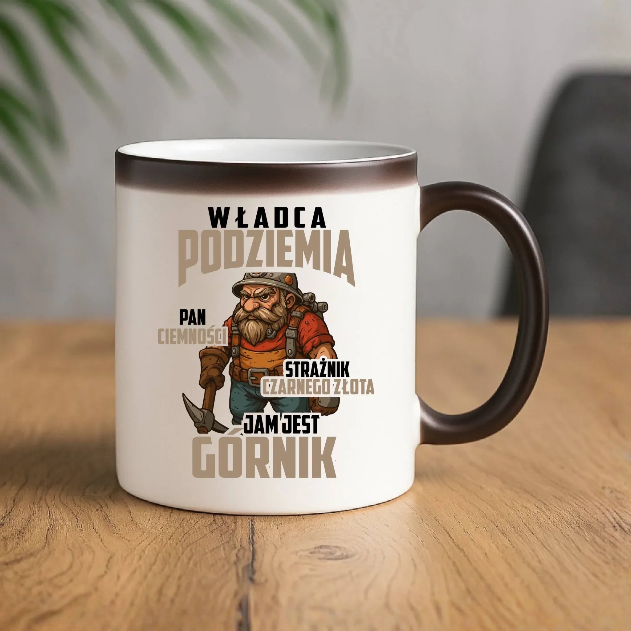 Kubek magiczny - prezent dla górnika - Władca podziemia Górnik G20 - StoryCups.pl
