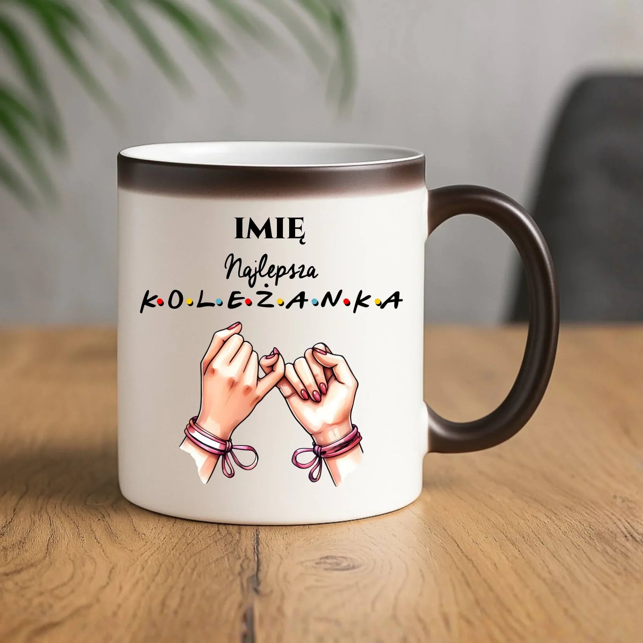 Kubek magiczny - Najlepsza koleżanka - personalizowany DZ02 - StoryCups.pl
