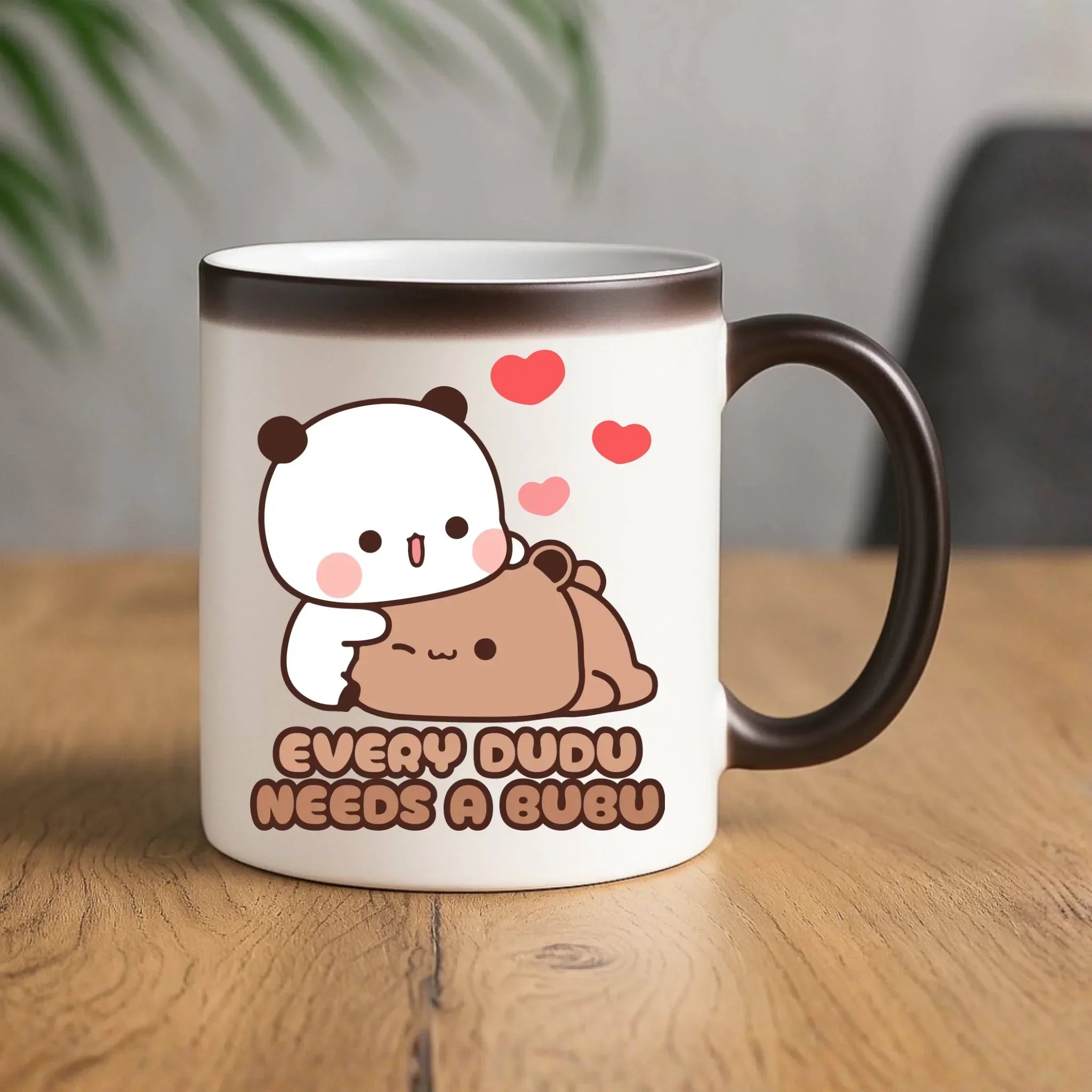 Kubek magiczny dla par - Every Dudu needs a Bubu W32 - StoryCups.pl