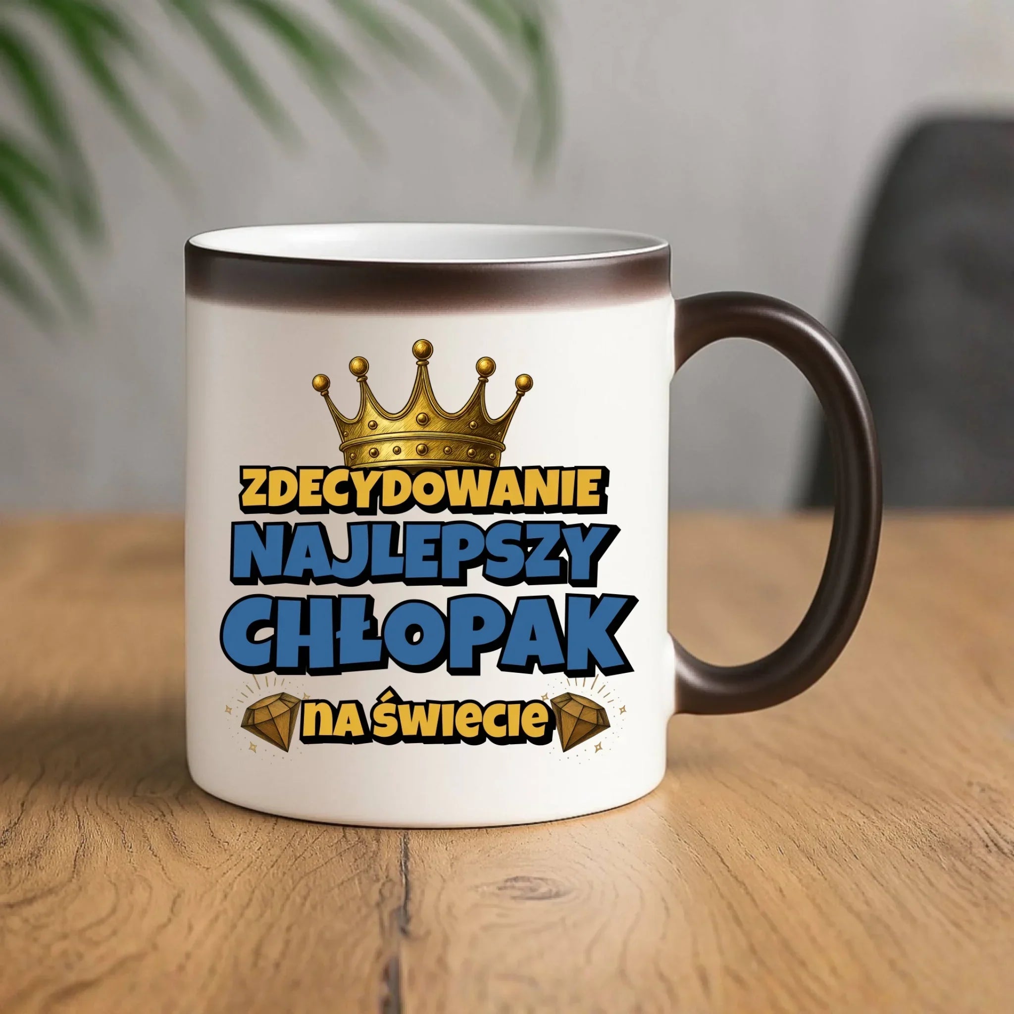Kubek magiczny - Prezent na Dzień Chłopaka - Najlepszy chłopak DCH21 - StoryCups.pl