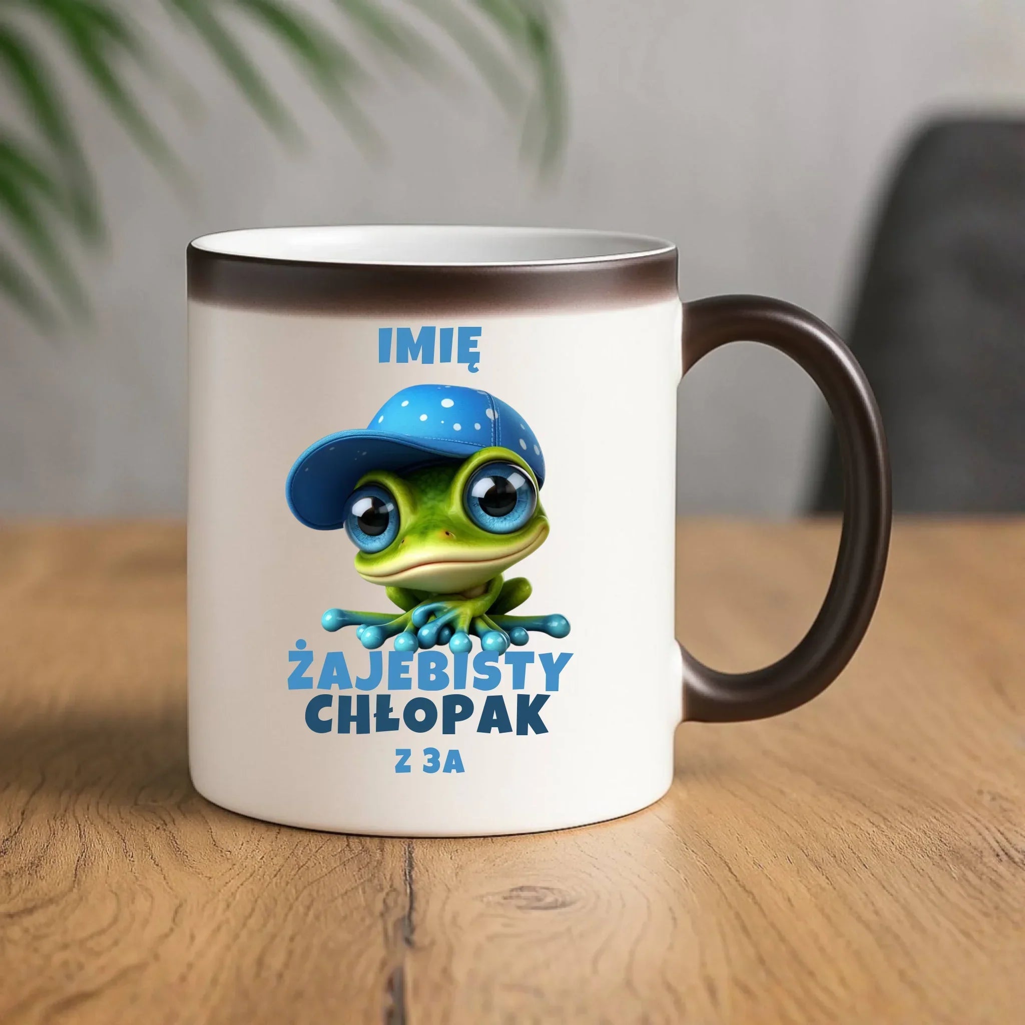 Kubek magiczny - Żajebisty Chłopak - personalizowany DCH01 - StoryCups.pl