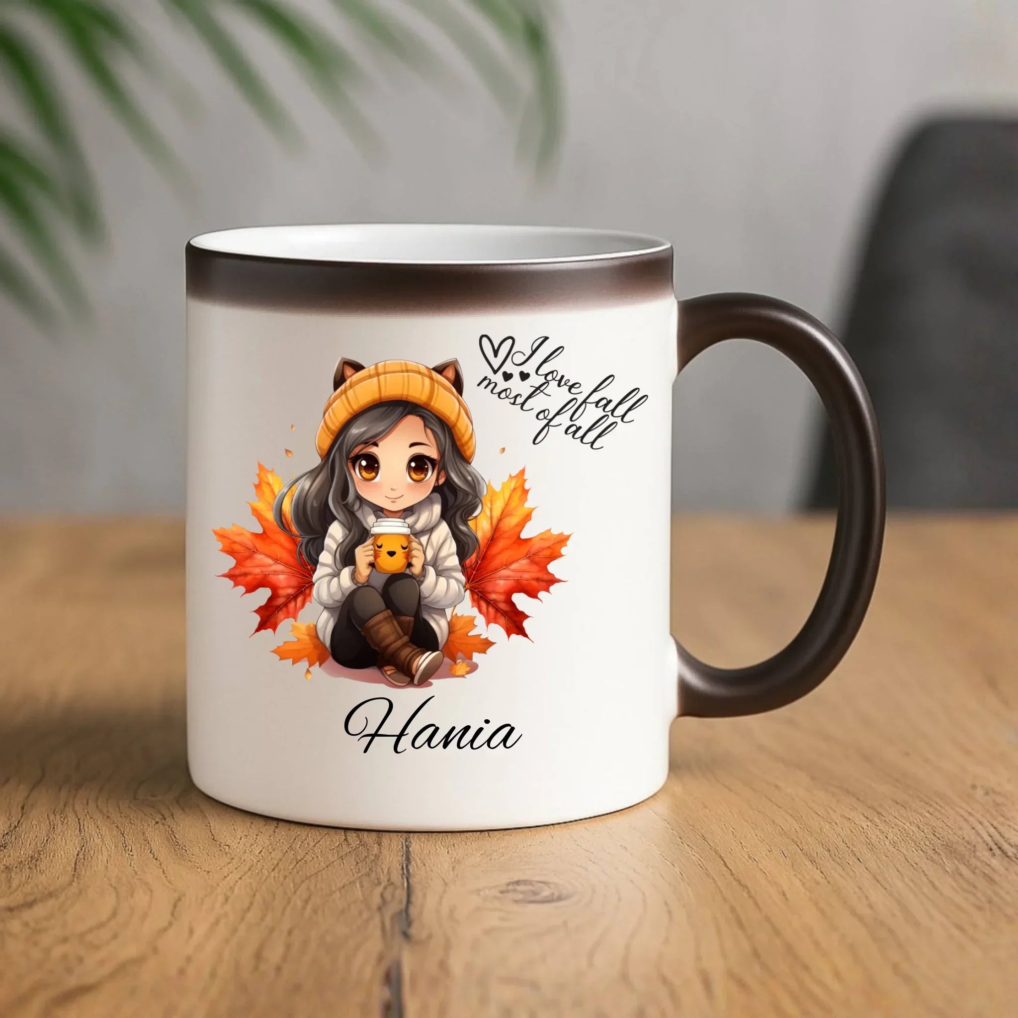 Kubek magiczny jesieniara - Anime - personalizowany JS06 - StoryCups.pl