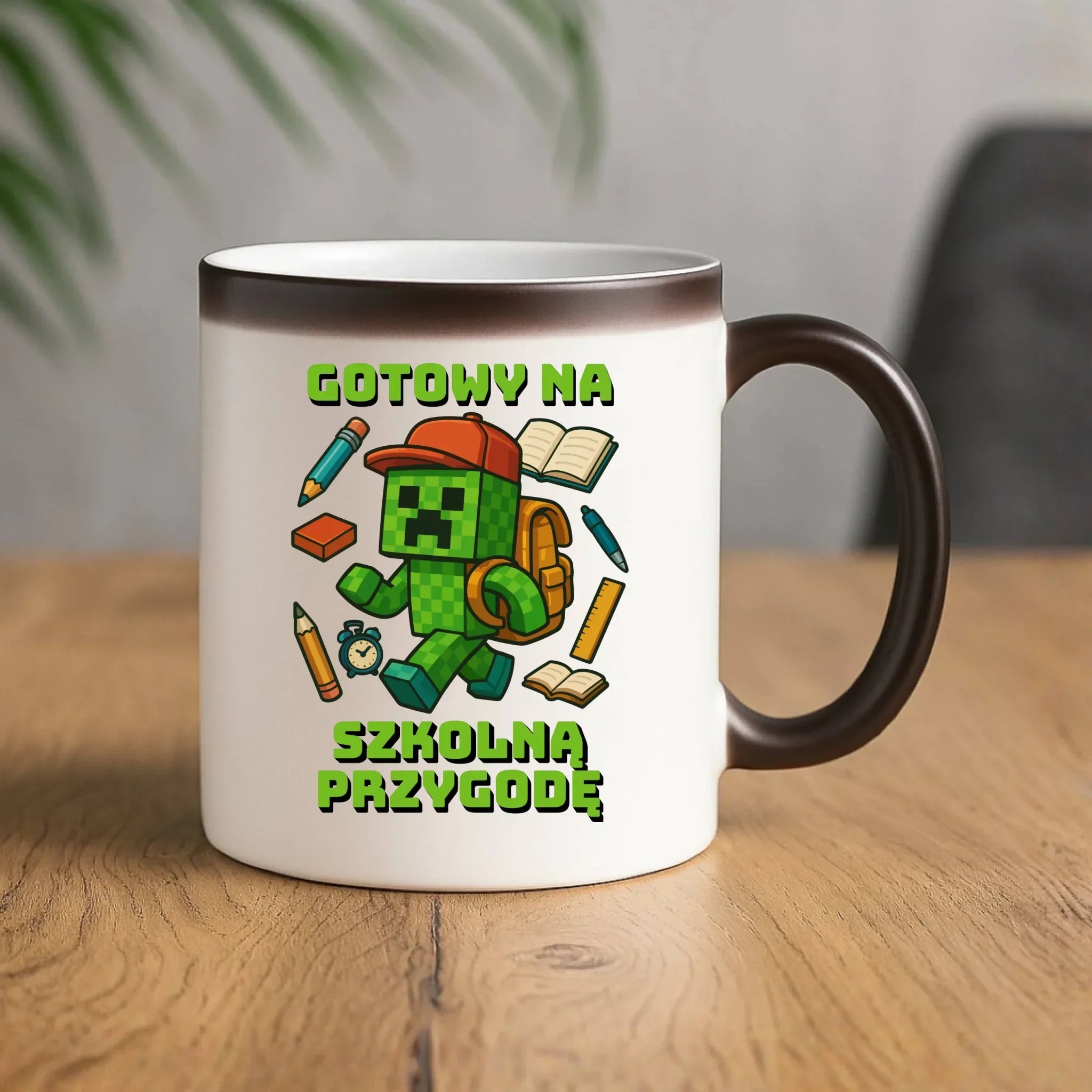 Kubek magiczny szkoła - Gotowy na szkołę - gamer do szkoły - SZ13 - StoryCups.pl