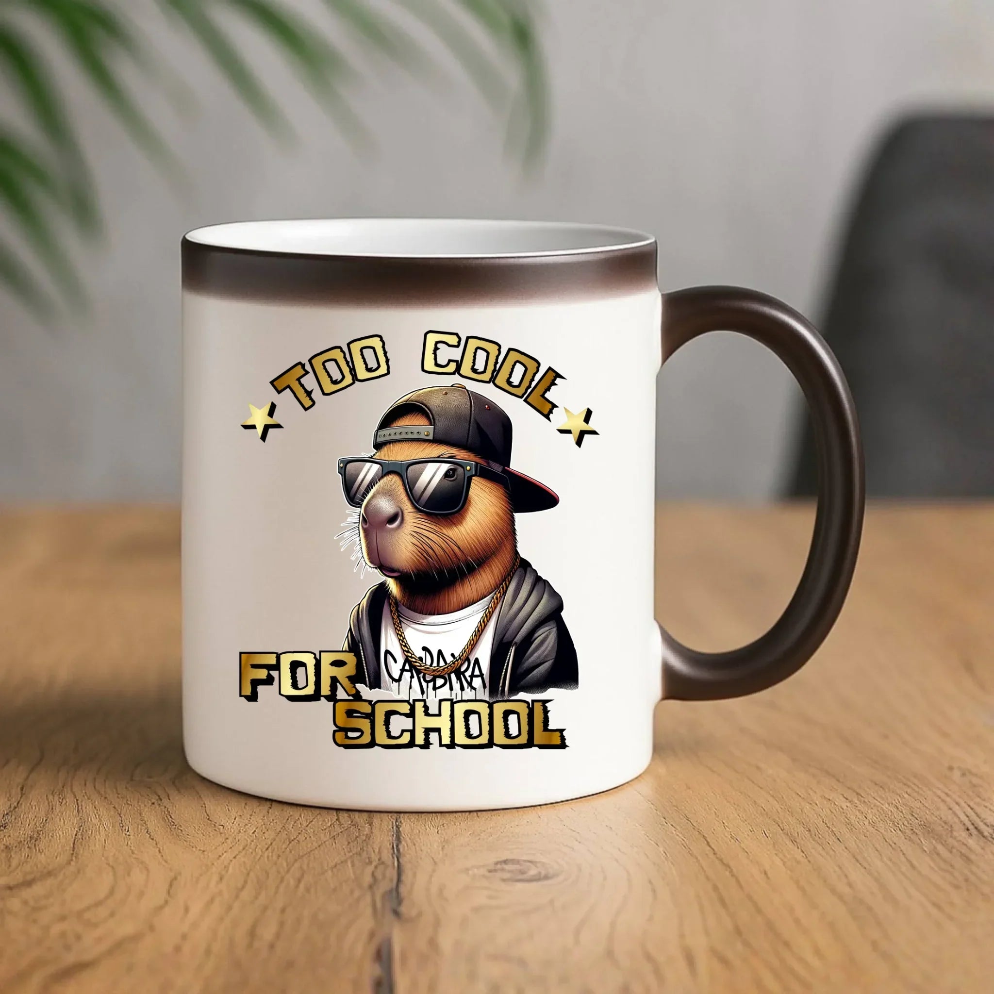 Kubek magiczny z kapibarą do szkoły Too cool SZ06 - StoryCups.pl