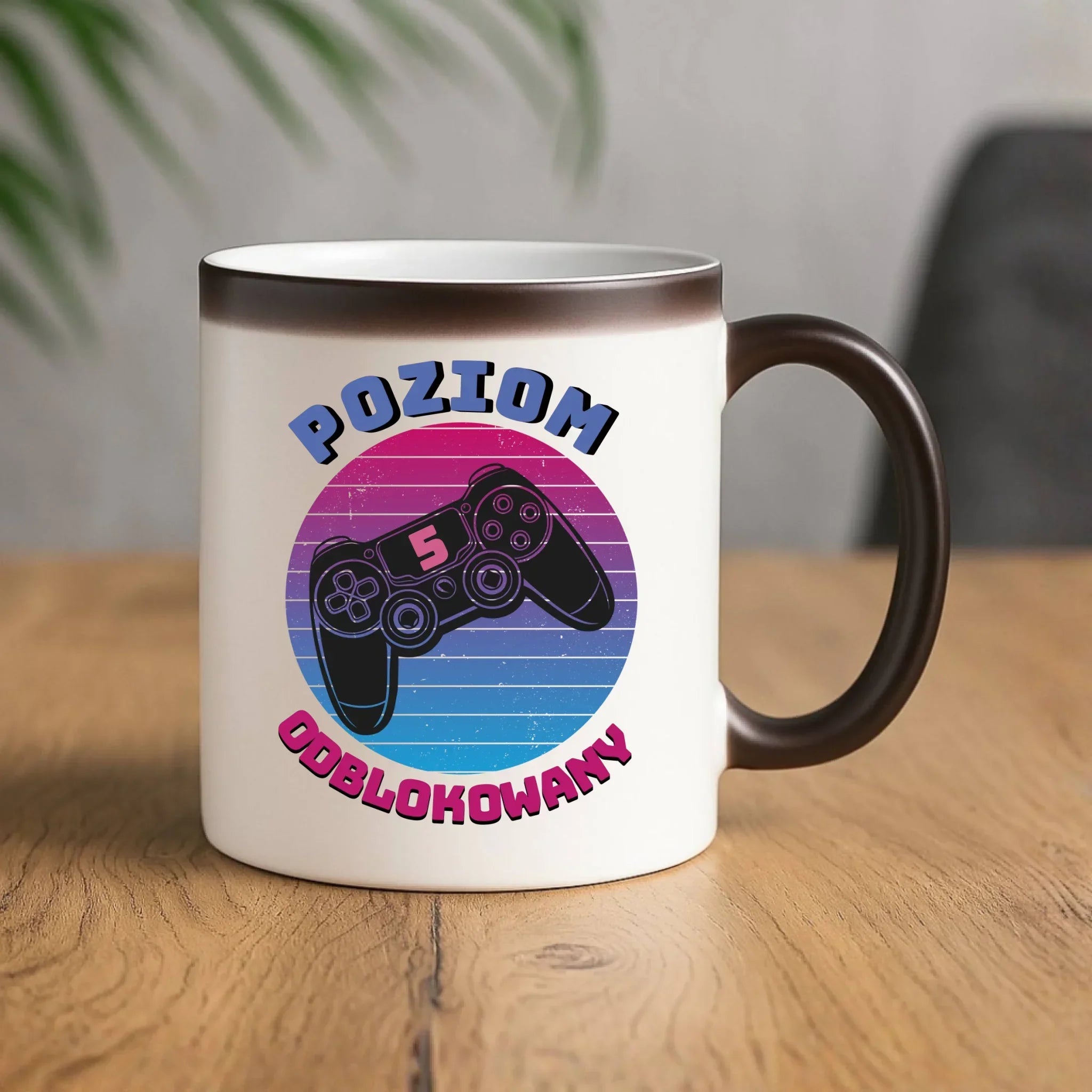 Kubek magiczny dla dziewczynki powrót do szkoły Poziom odblokowany SZ02 - StoryCups.pl
