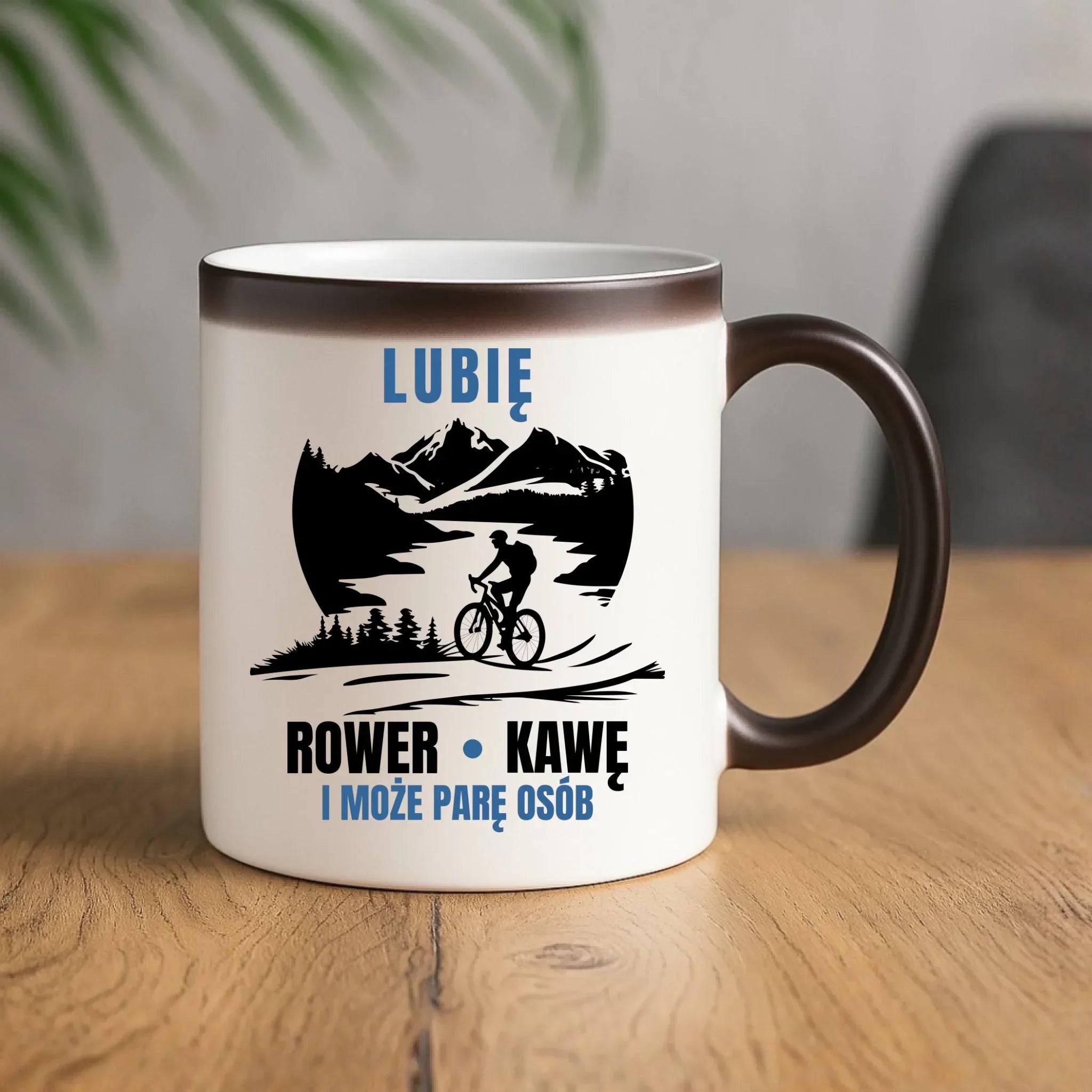 Kubek magiczny dla rowerzysty - Lubię rower kawę i może parę osób HR05 - StoryCups.pl