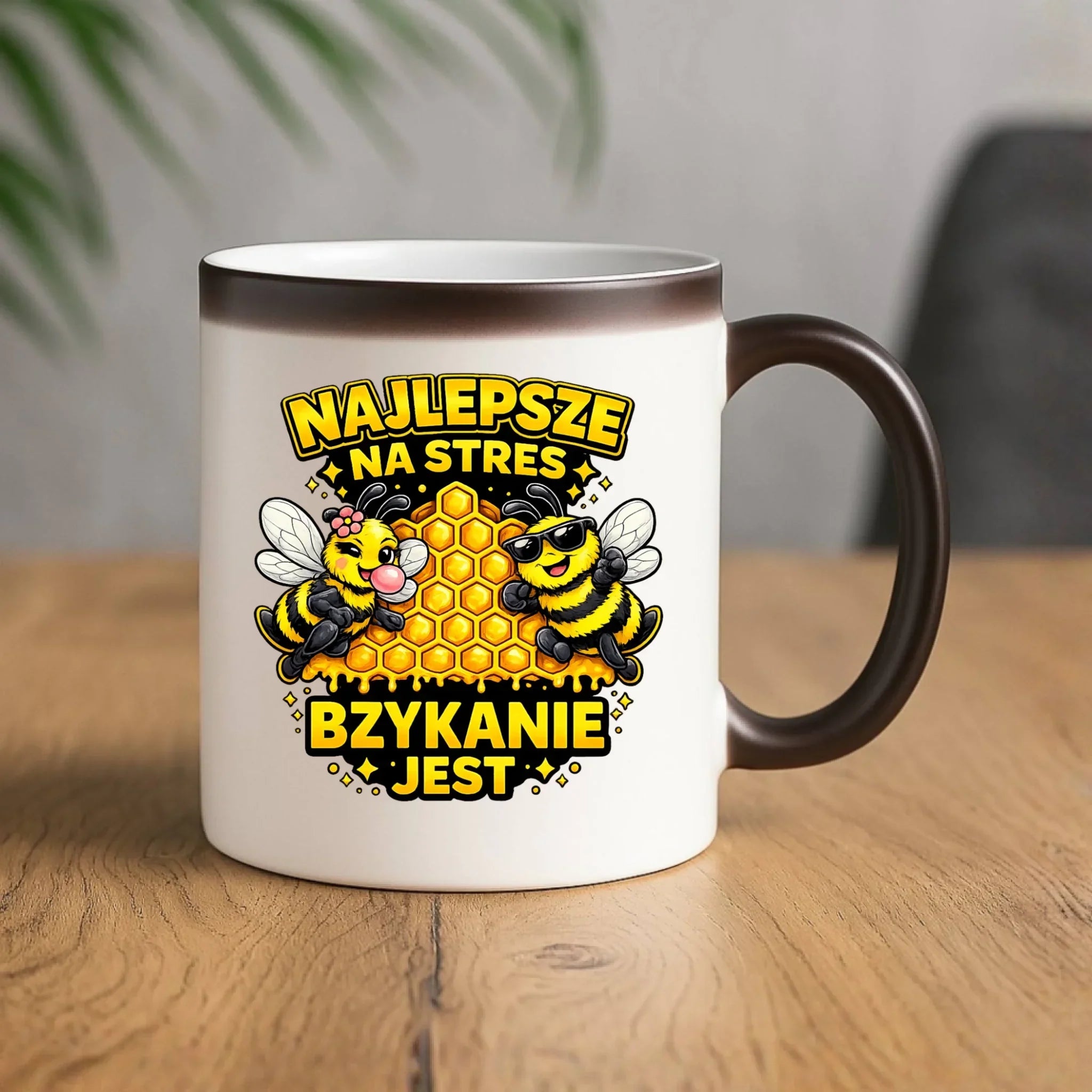 Kubek magiczny dla par - Najlepsze na stres bzykanie jest W79 - StoryCups.pl