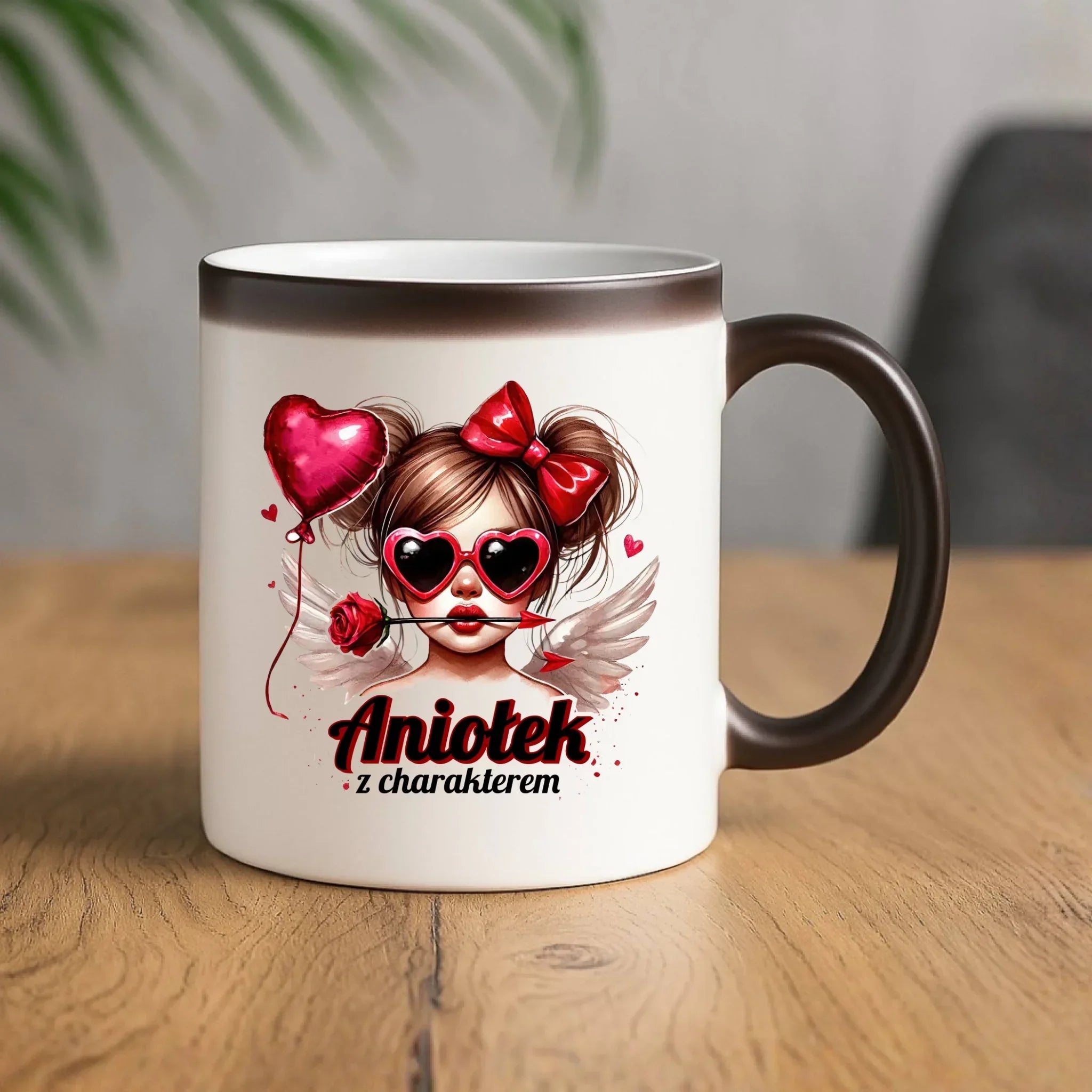 Kubek magiczny - Aniołek z charakterem W58 - StoryCups.pl
