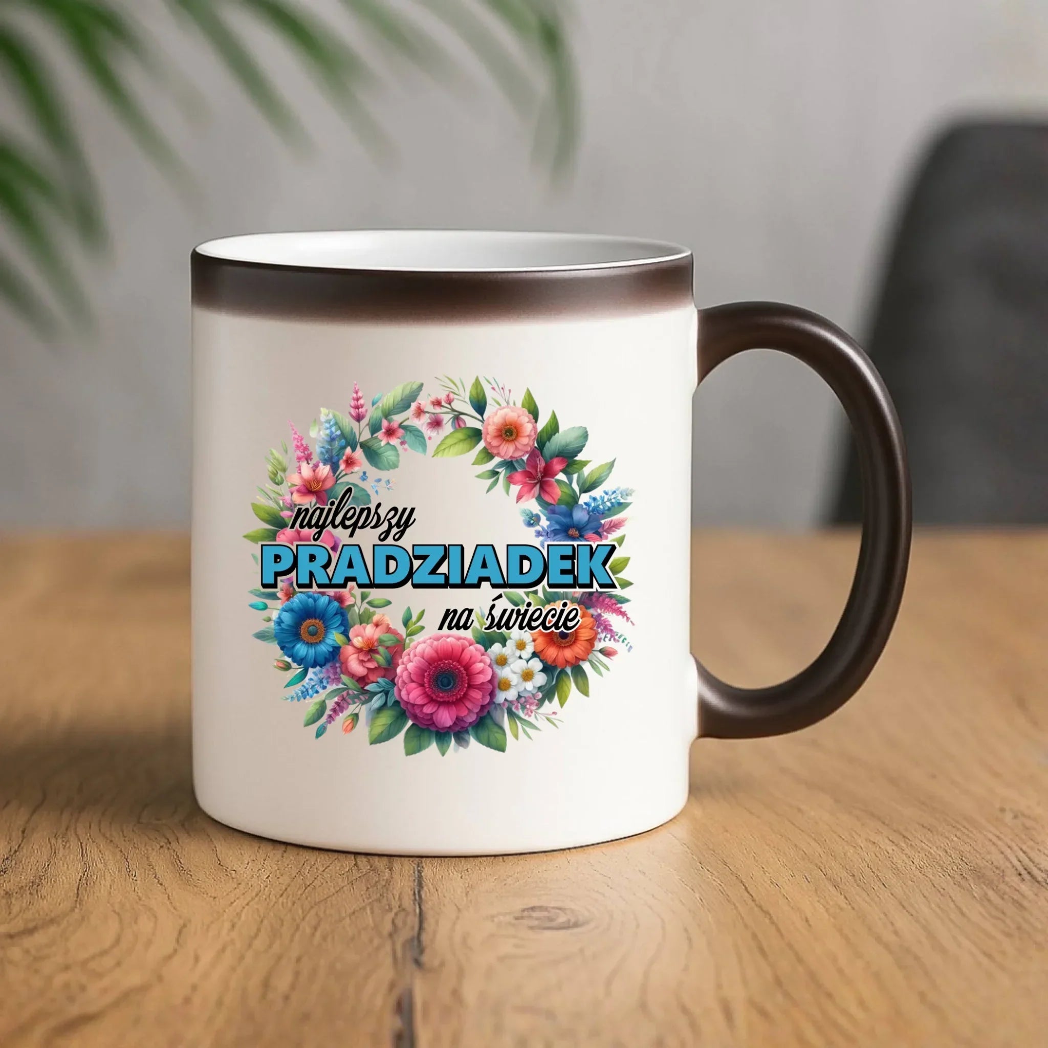 Kubek magiczny dla dziadka - Najlepszy pradziadek na świecie D45 - StoryCups.pl