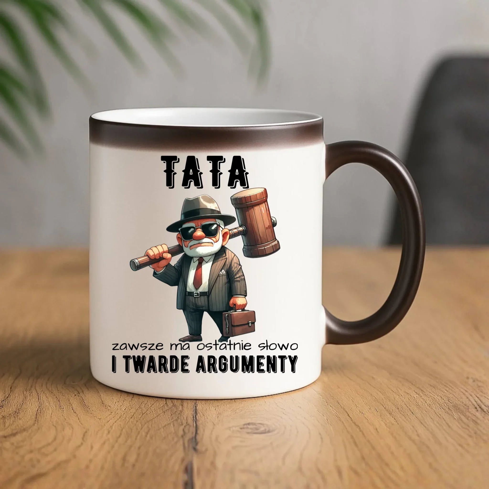 Kubek magiczny dla taty - Tata zawsze ma ostatnie słowo DT82 - StoryCups.pl