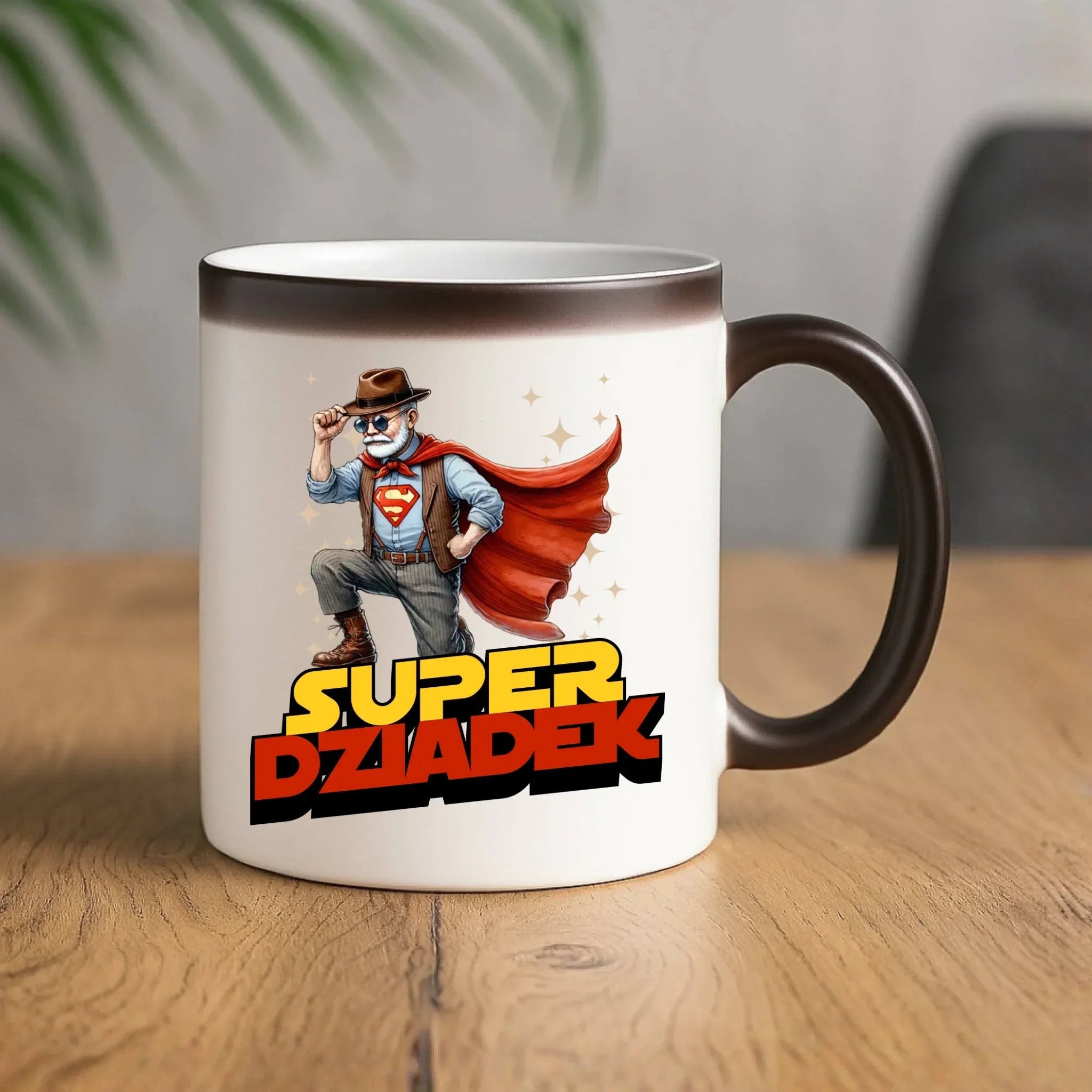 Kubek magiczny dla dziadka - Super Dziadek D29 - StoryCups.pl