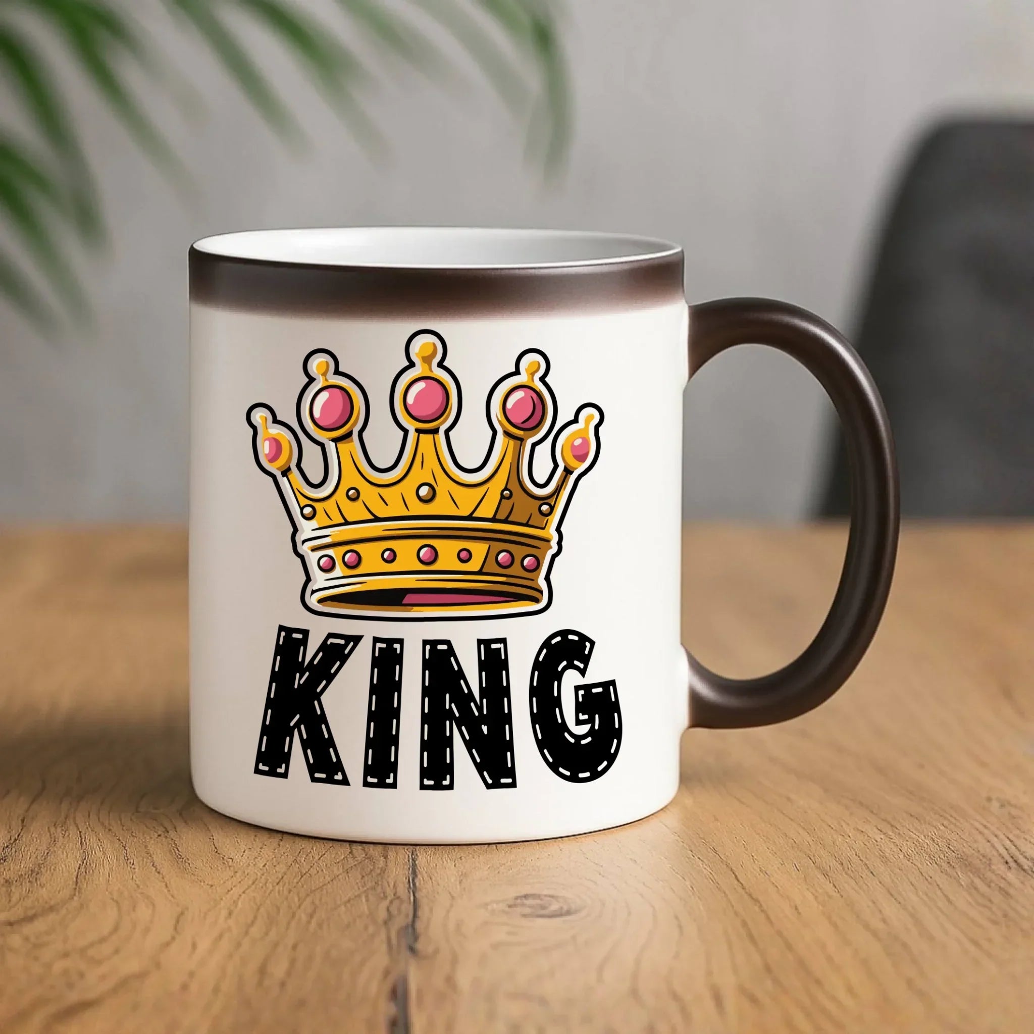 Kubek magiczny dla niego - King W41 - StoryCups.pl