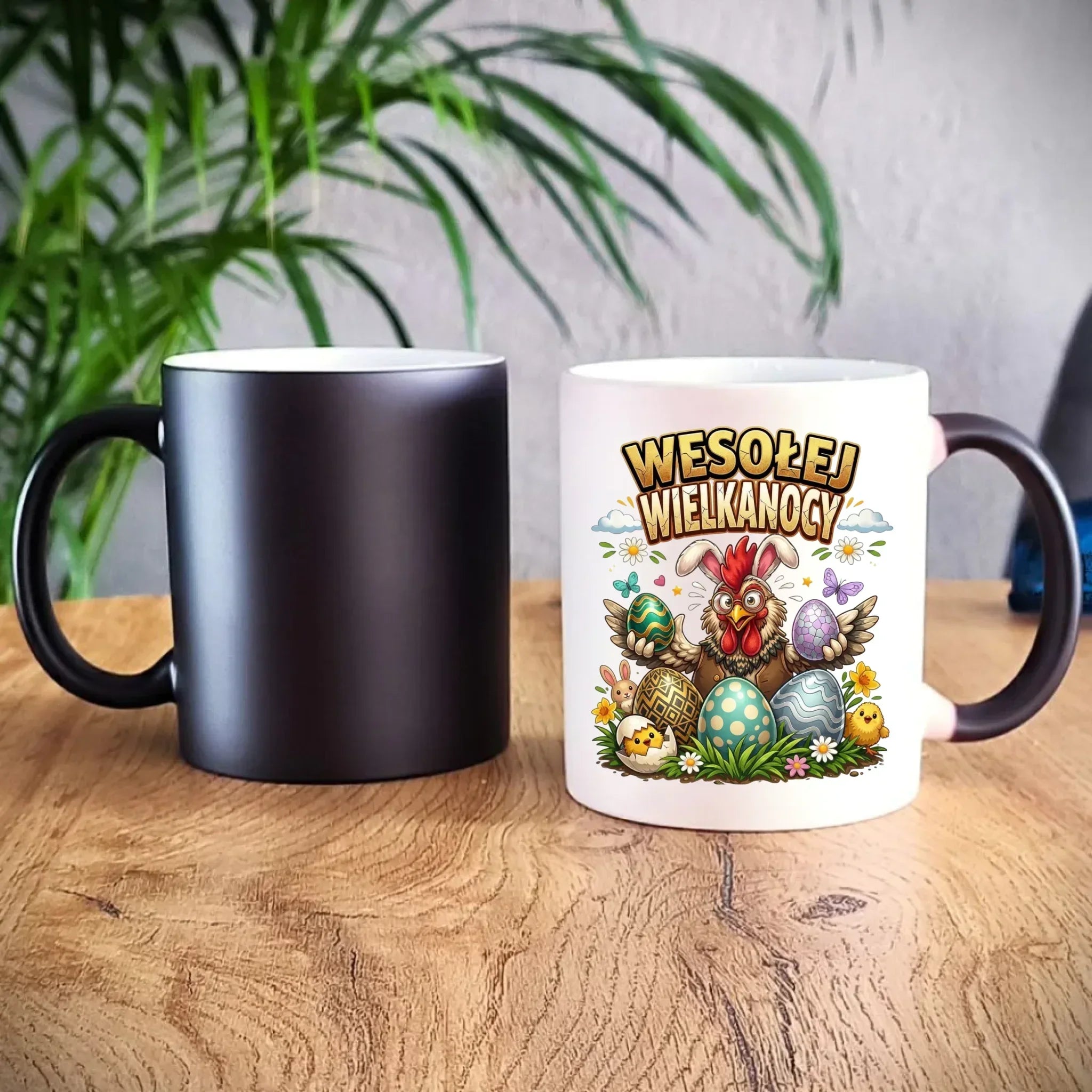 Kubek magiczny wielkanocny - Wesołej Wielkanocy WN20 - StoryCups.pl