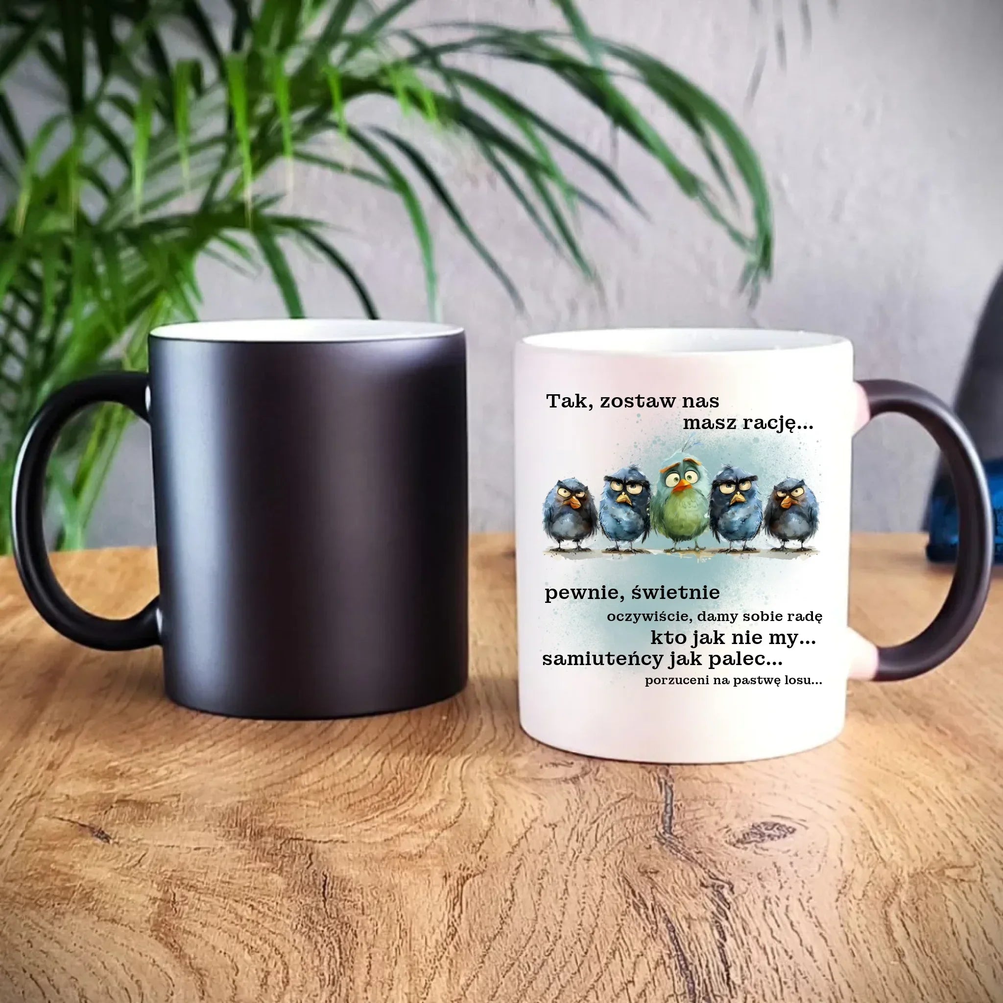 Kubek magiczny na odejście z pracy - Tak, zostaw nas OP06 - StoryCups.pl