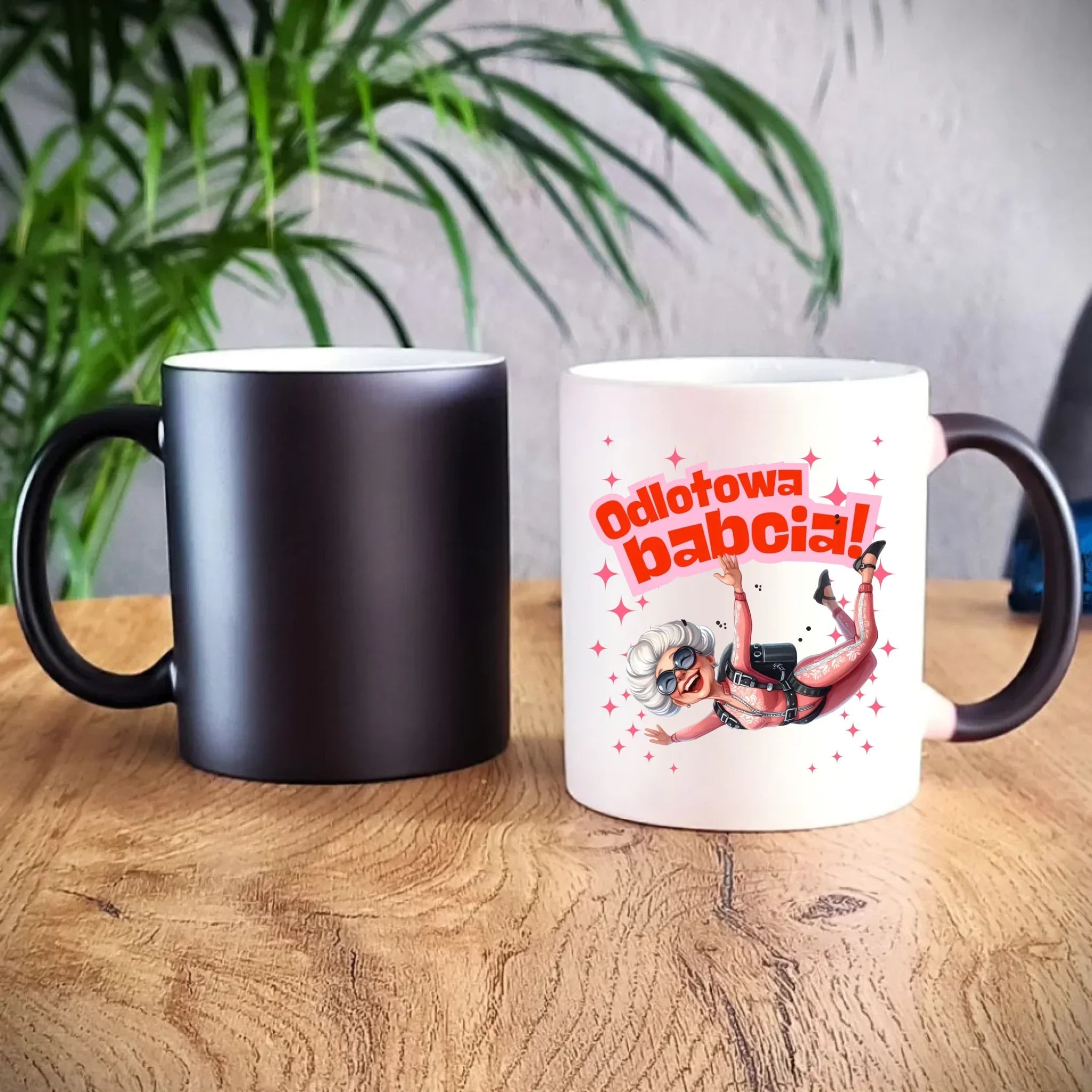 Kubek magiczny dla babci - Odlotowa babcia B28 - StoryCups.pl