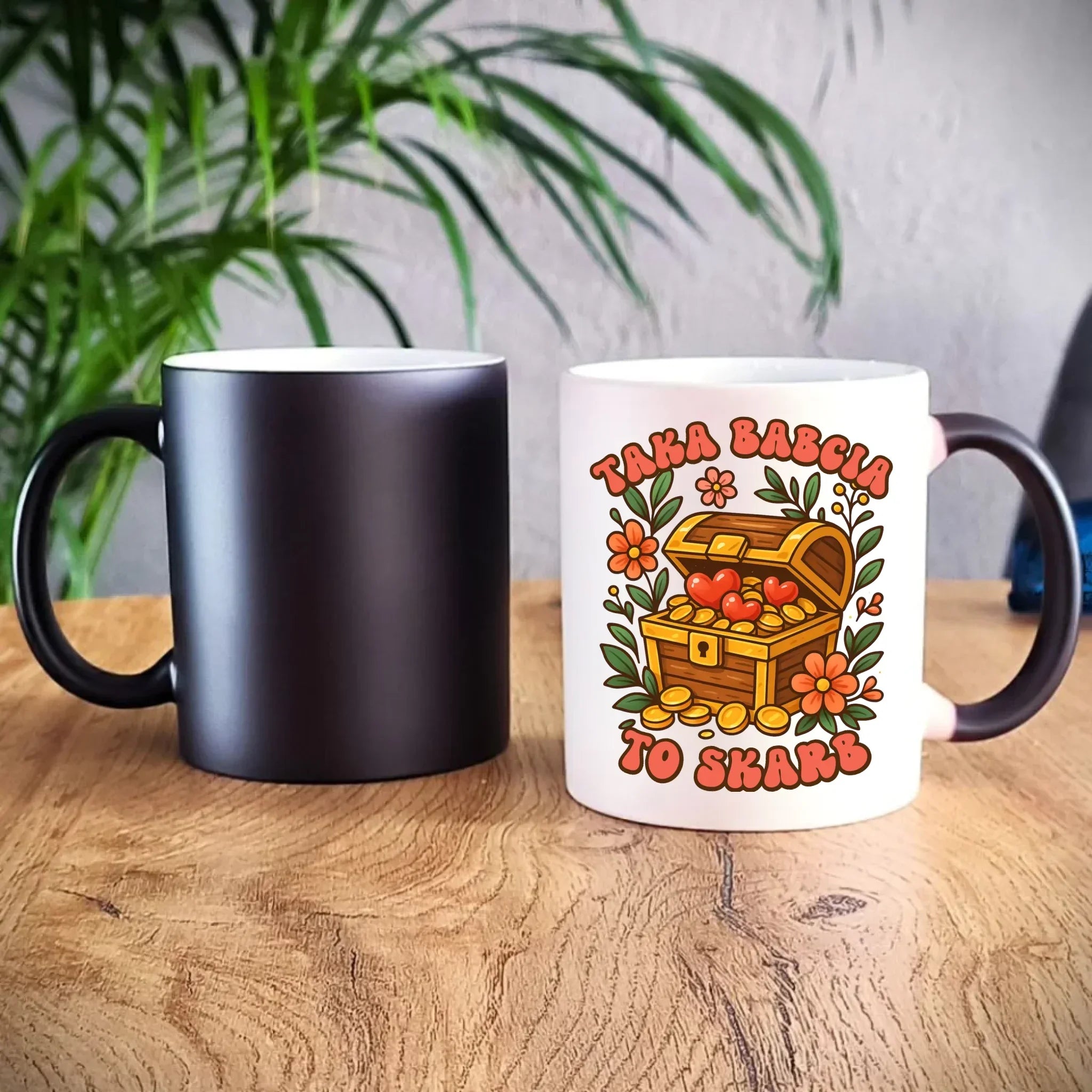 Kubek magiczny dla babci - Taka Babcia to skarb B19 - StoryCups.pl