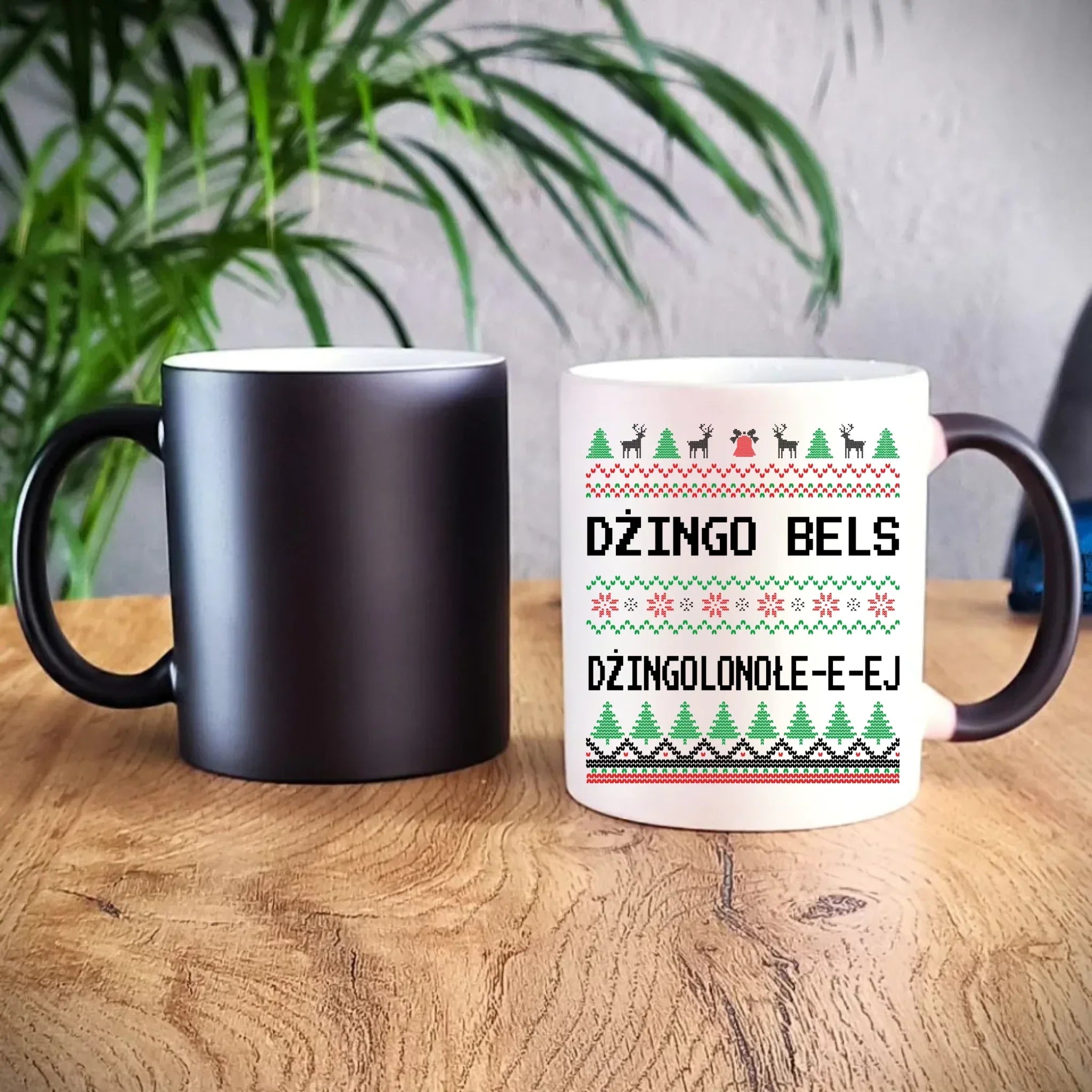 Kubek magiczny świąteczny - prezent na Święta - Dżingo bels BN11 - StoryCups.pl