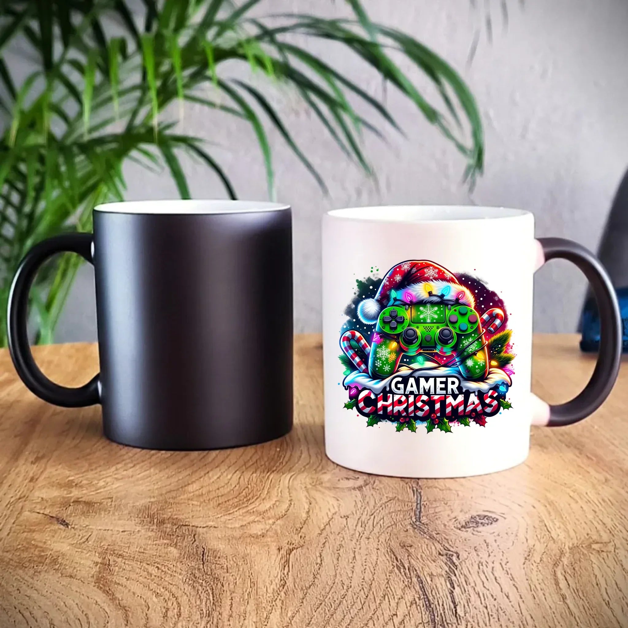 Kubek magiczny świąteczny - prezent dla gracza - Christmas gamer BN22 - StoryCups.pl